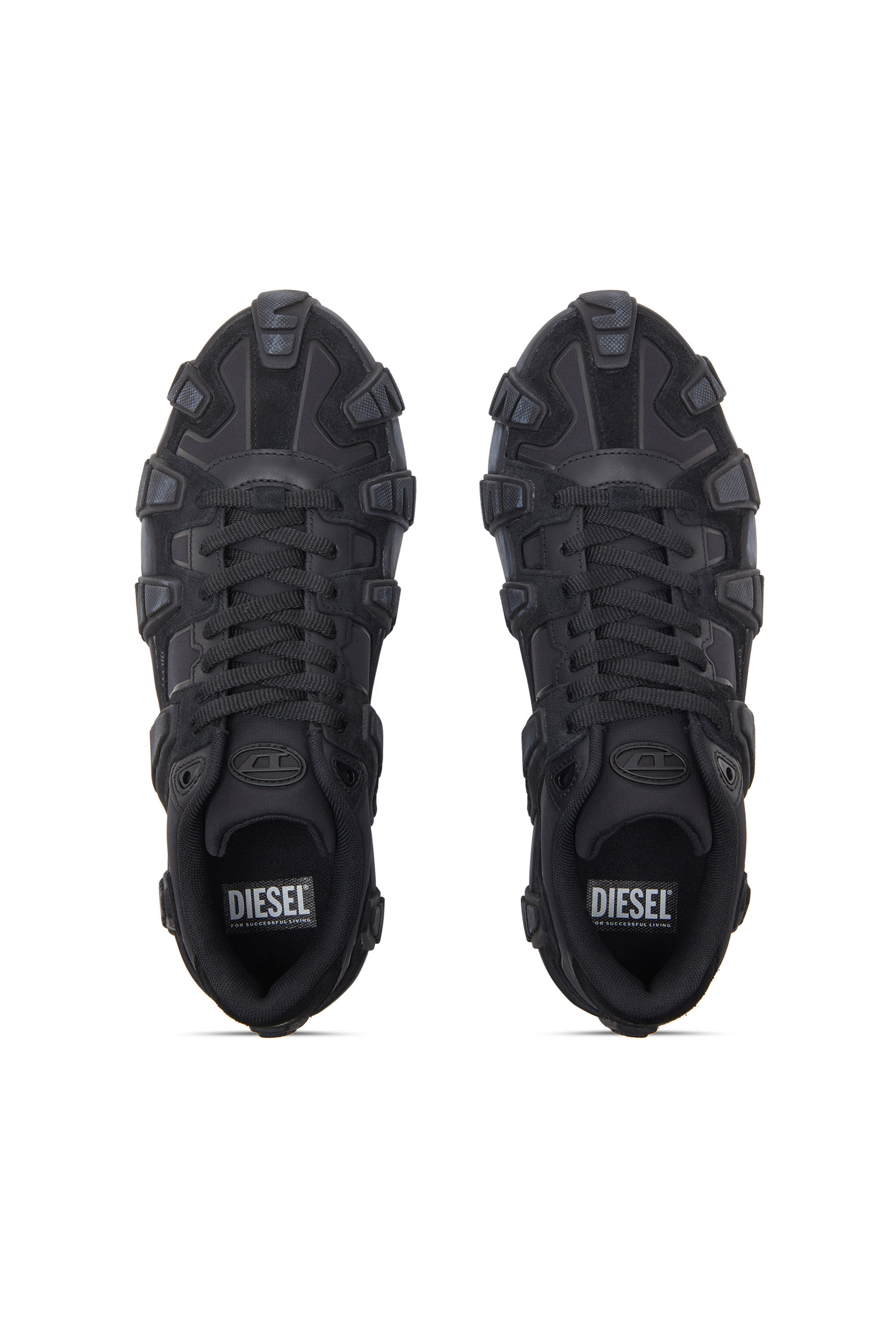 Diesel - S-D-GRIFFE LOW, S-D-Griffe - Sneakers in nylon Uomo in Multicolor - 4