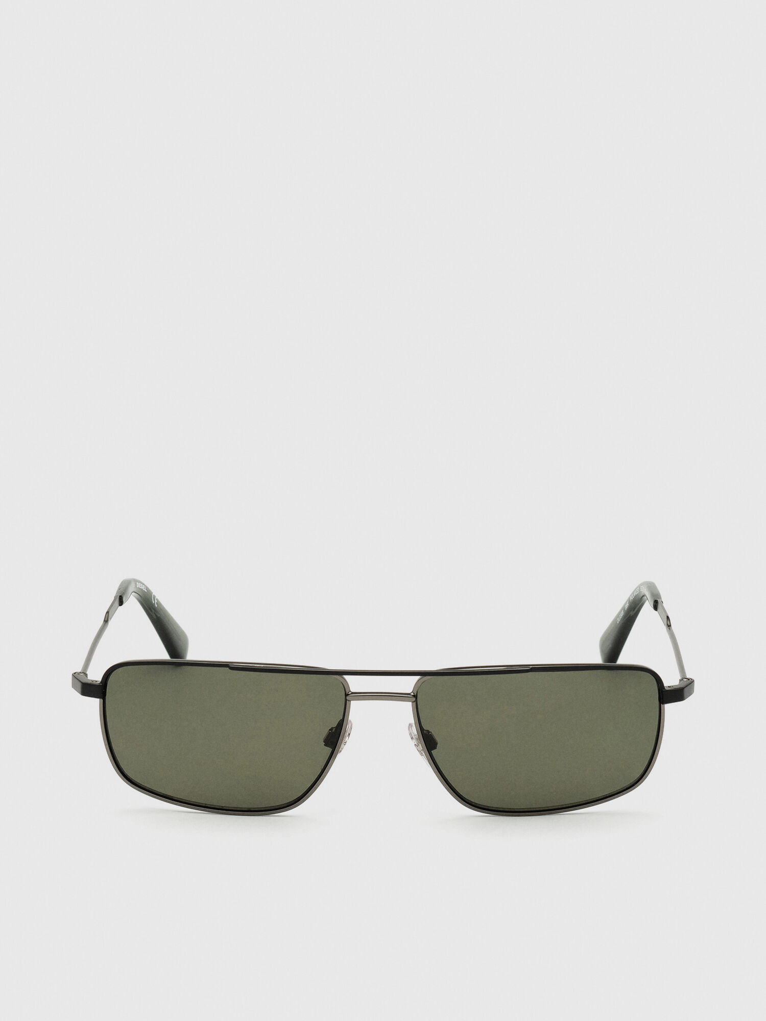 Diesel - DL0308, Occhiali navigator con lenti polarizzate Uomo in Nero - 1
