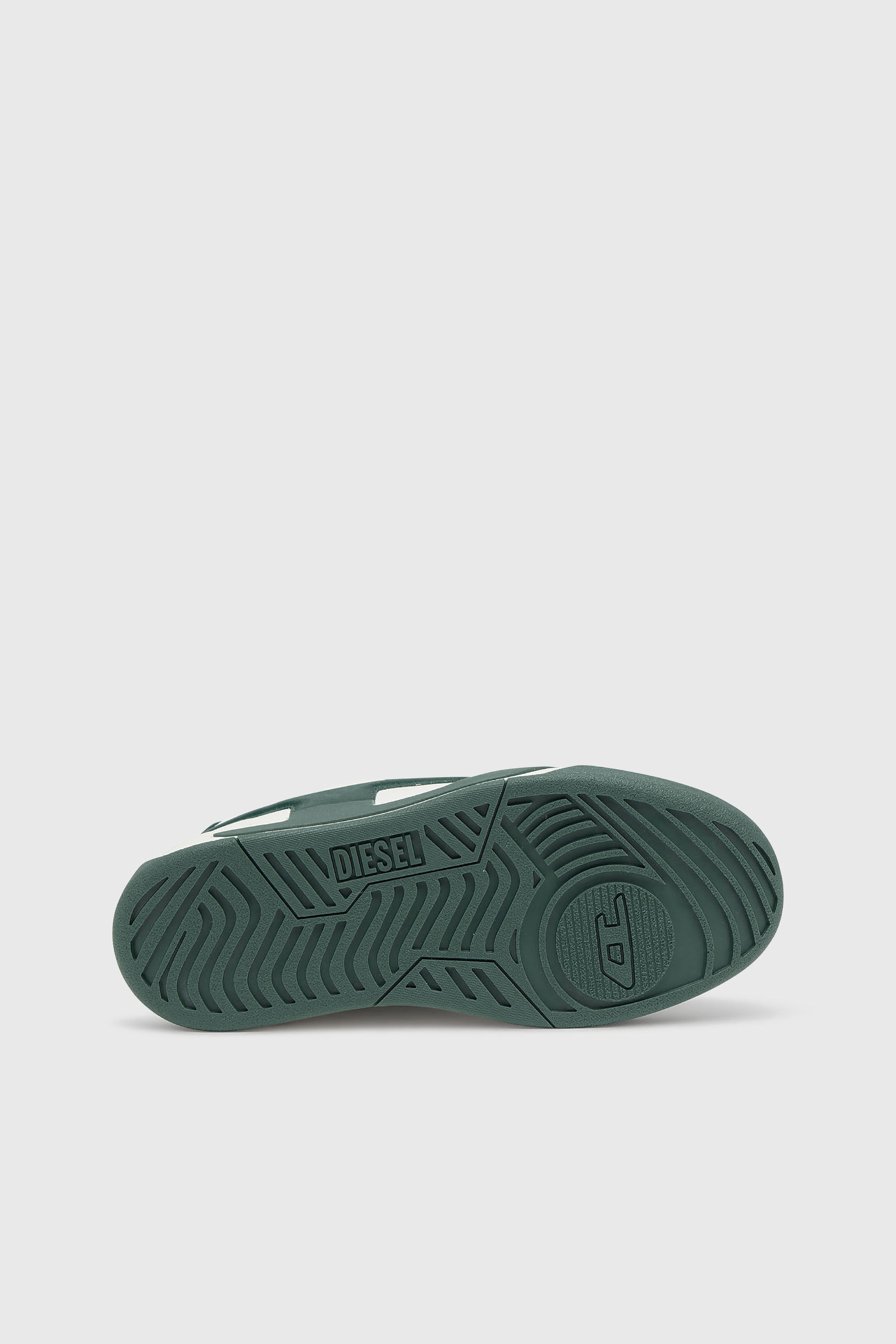 Diesel - S-D-OLLIE LOW, S-D-Ollie-Sneaker da uomo in pelle color block Uomo in Bianco - 5