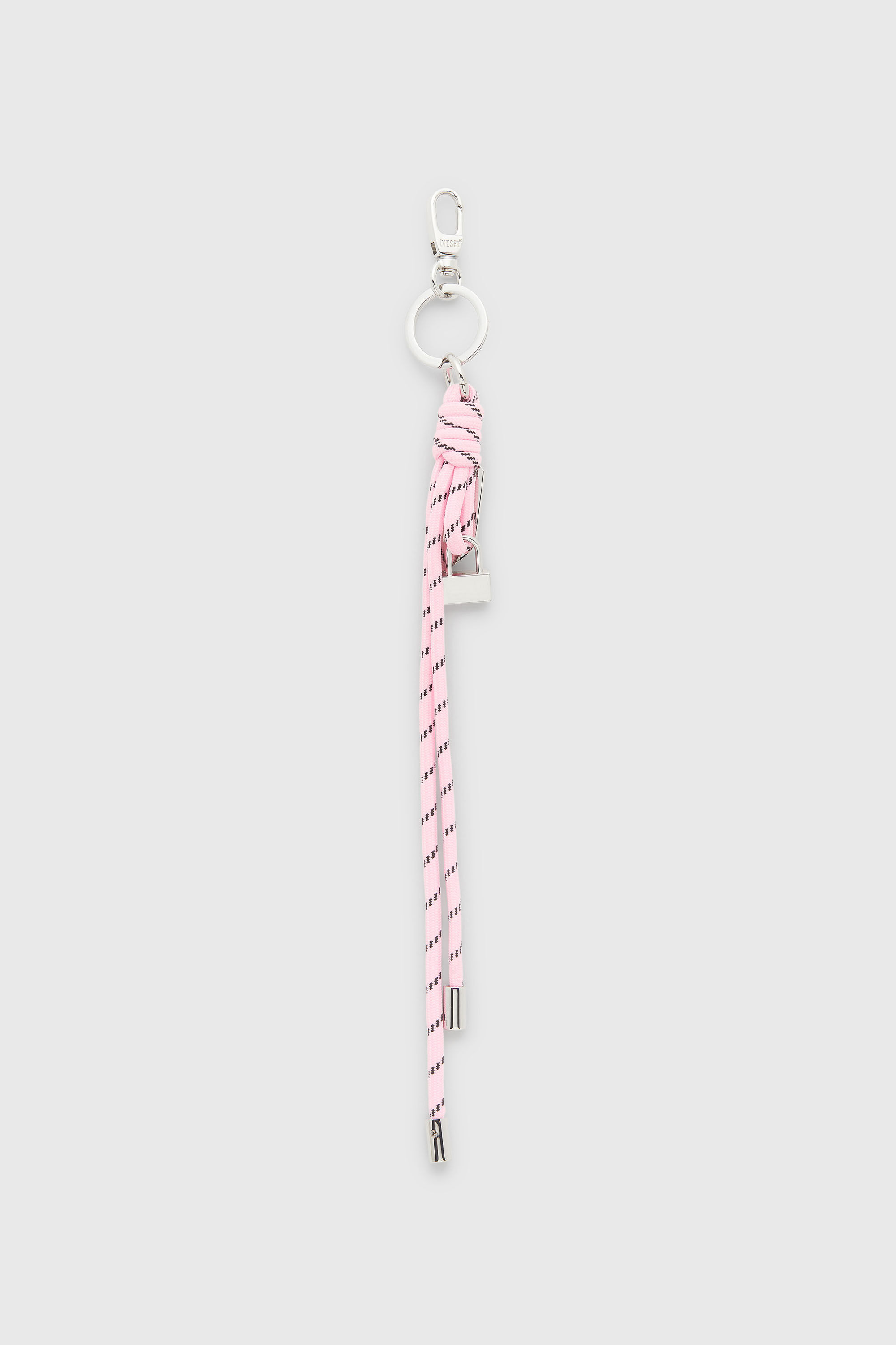 Diesel - ROPE II, Charm in metallo e denim con pendente Diesel Unisex in Rosa - 2