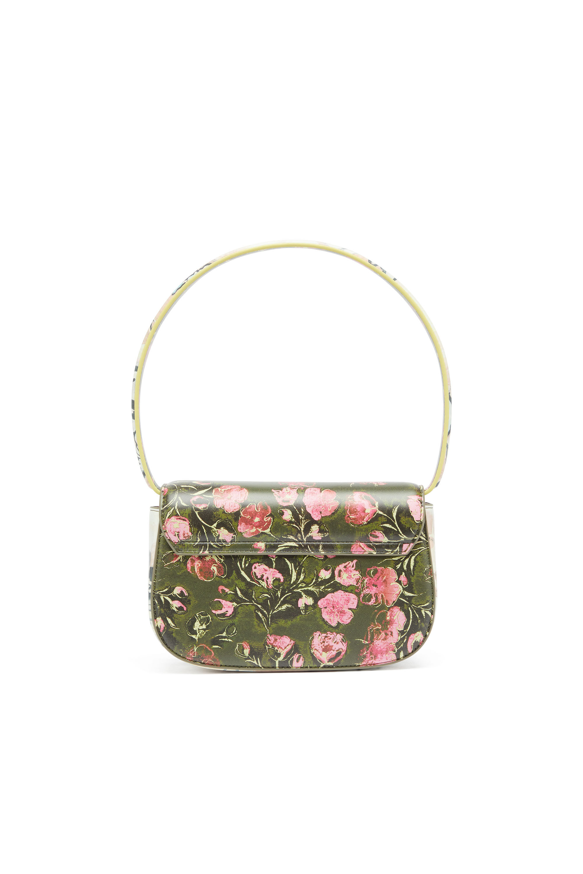 Diesel - 1DR DOME SHOULDER, 1DR Dome - Borsa Boston in pelle con logo embossato Unisex in Nero - 3