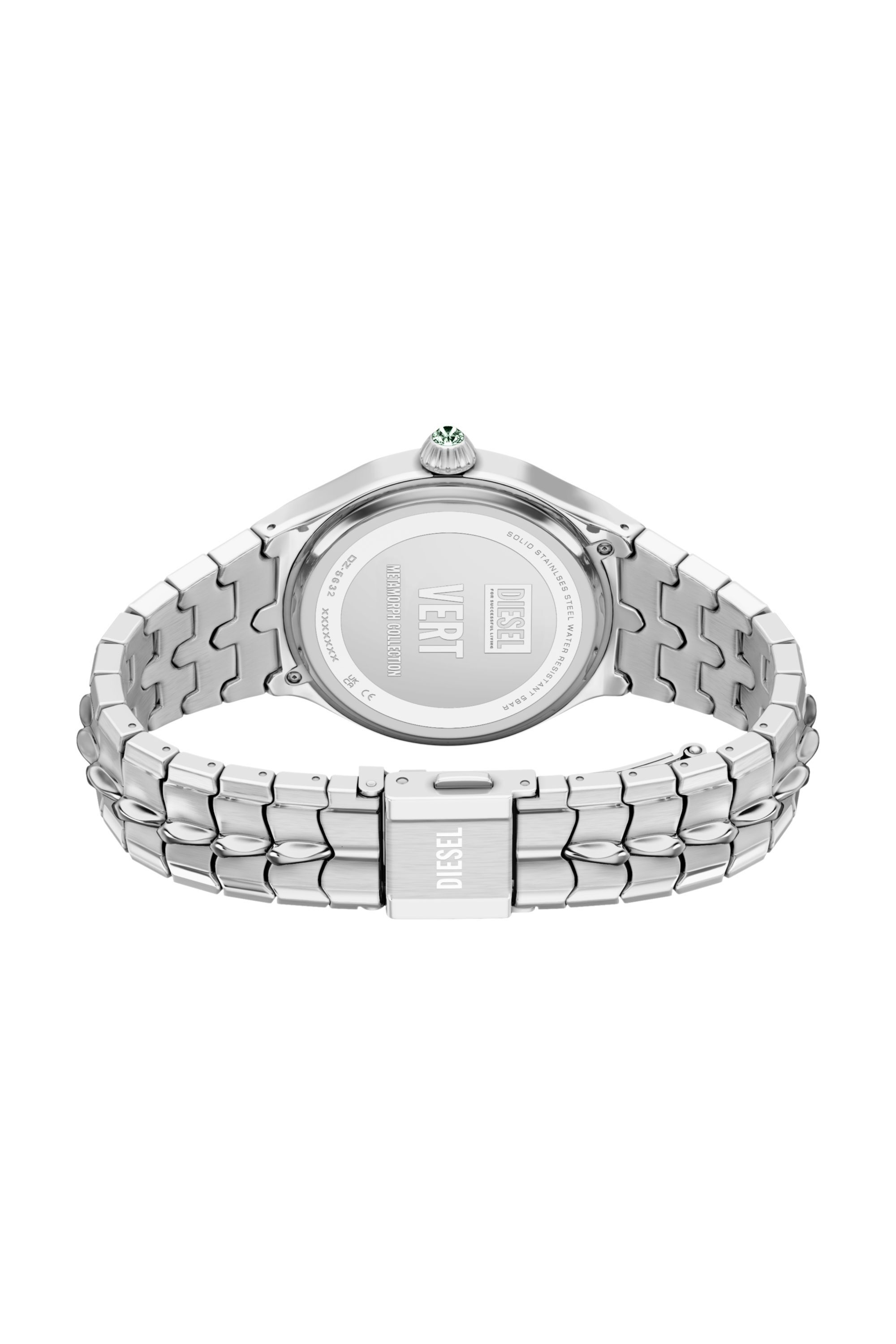 Diesel - DZ5632 WATCH, Orologio Vert in acciaio inox Uomo in Argento - 5