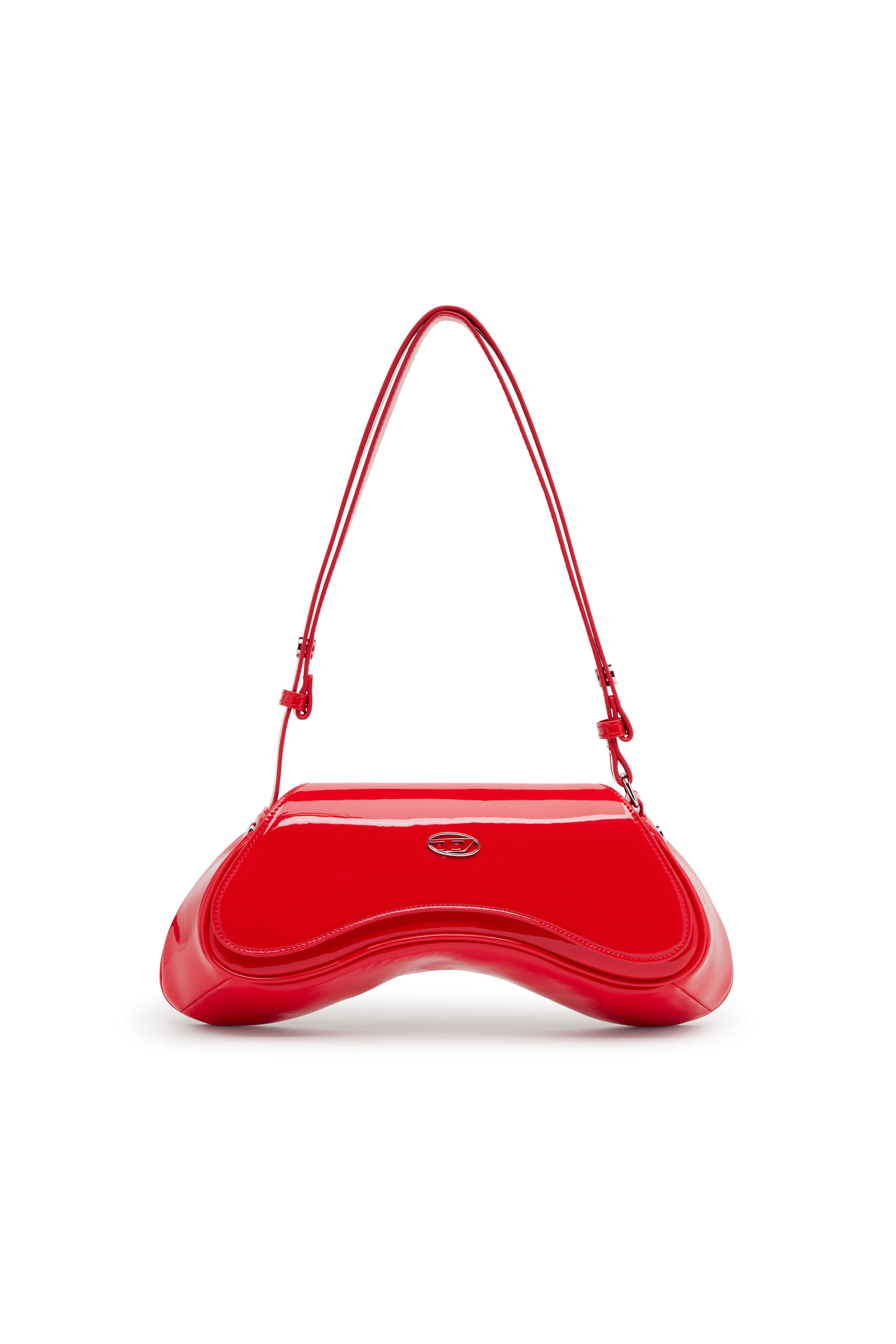 Play Borsa crossbody lucida Donna Rosso Diesel