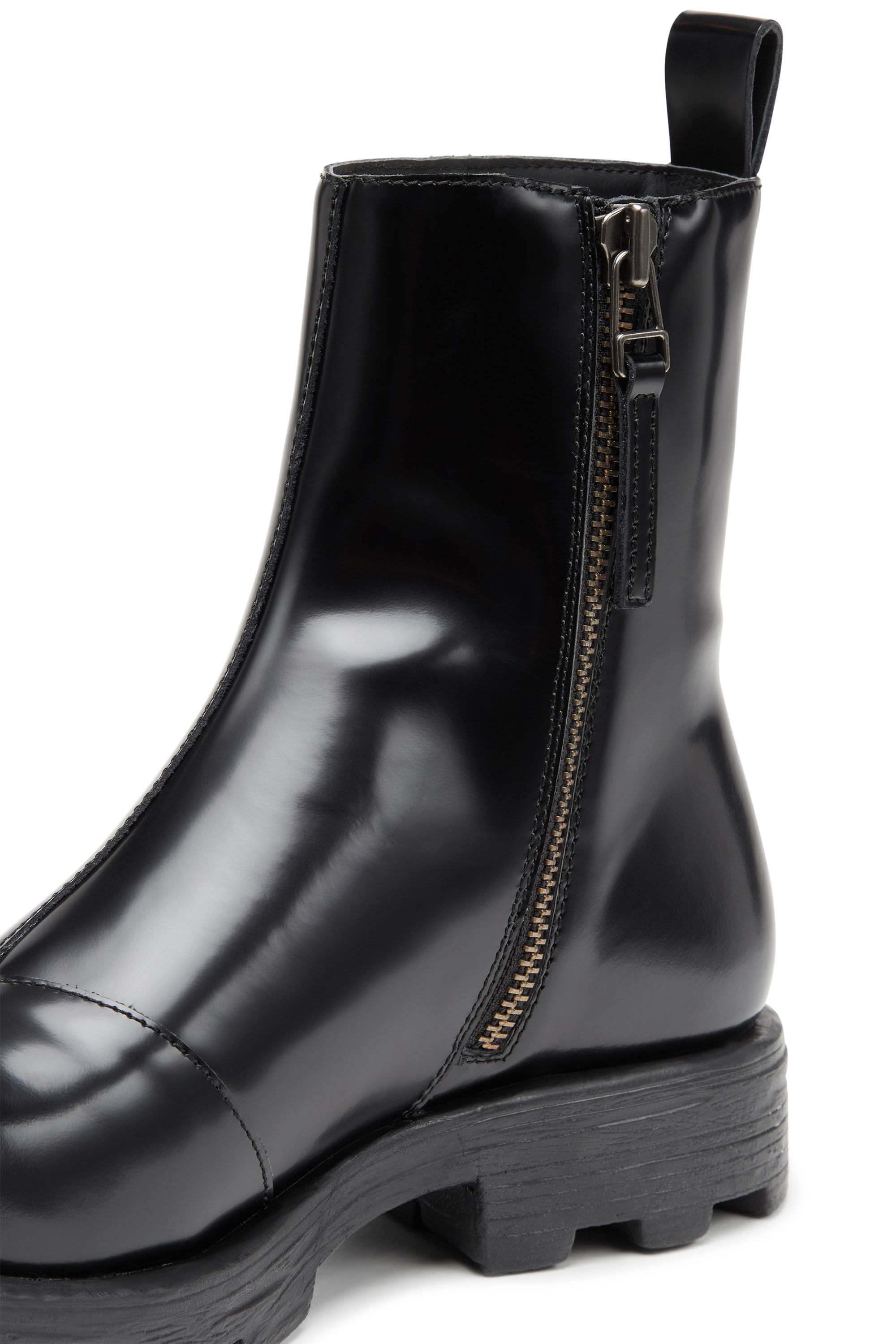 ファッション特集 D-Hammer-Stivali Chelsea Uomo D Oval punta con pelle in その他