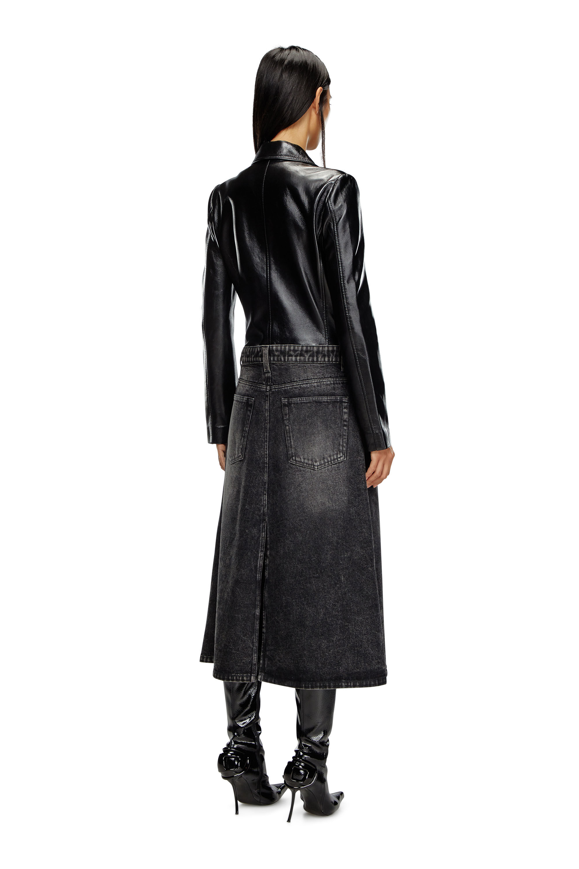 Cappotto in pelle top