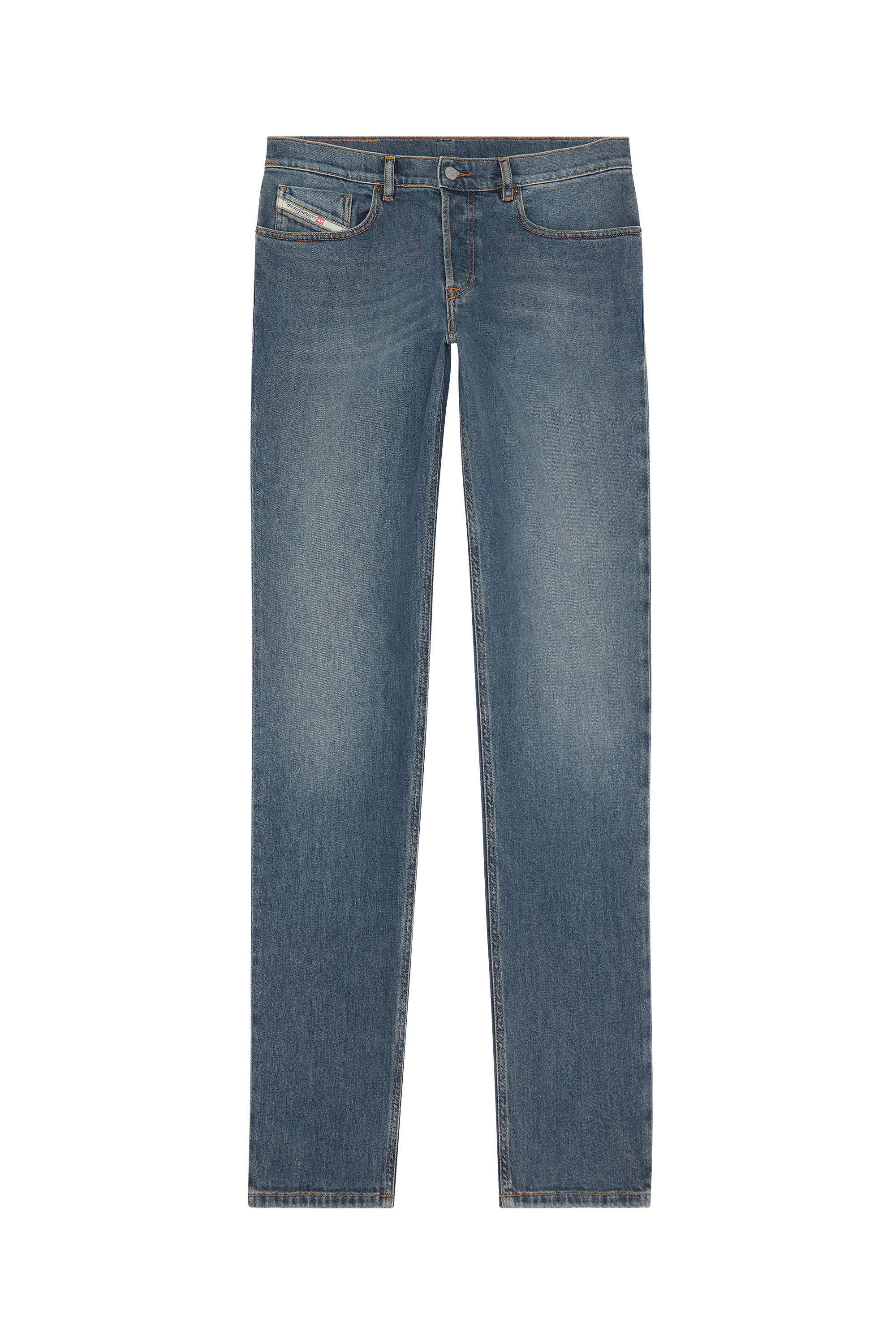 Diesel - Tapered Jeans 2023 D-Finitive 09F74, Blu medio - Image 2