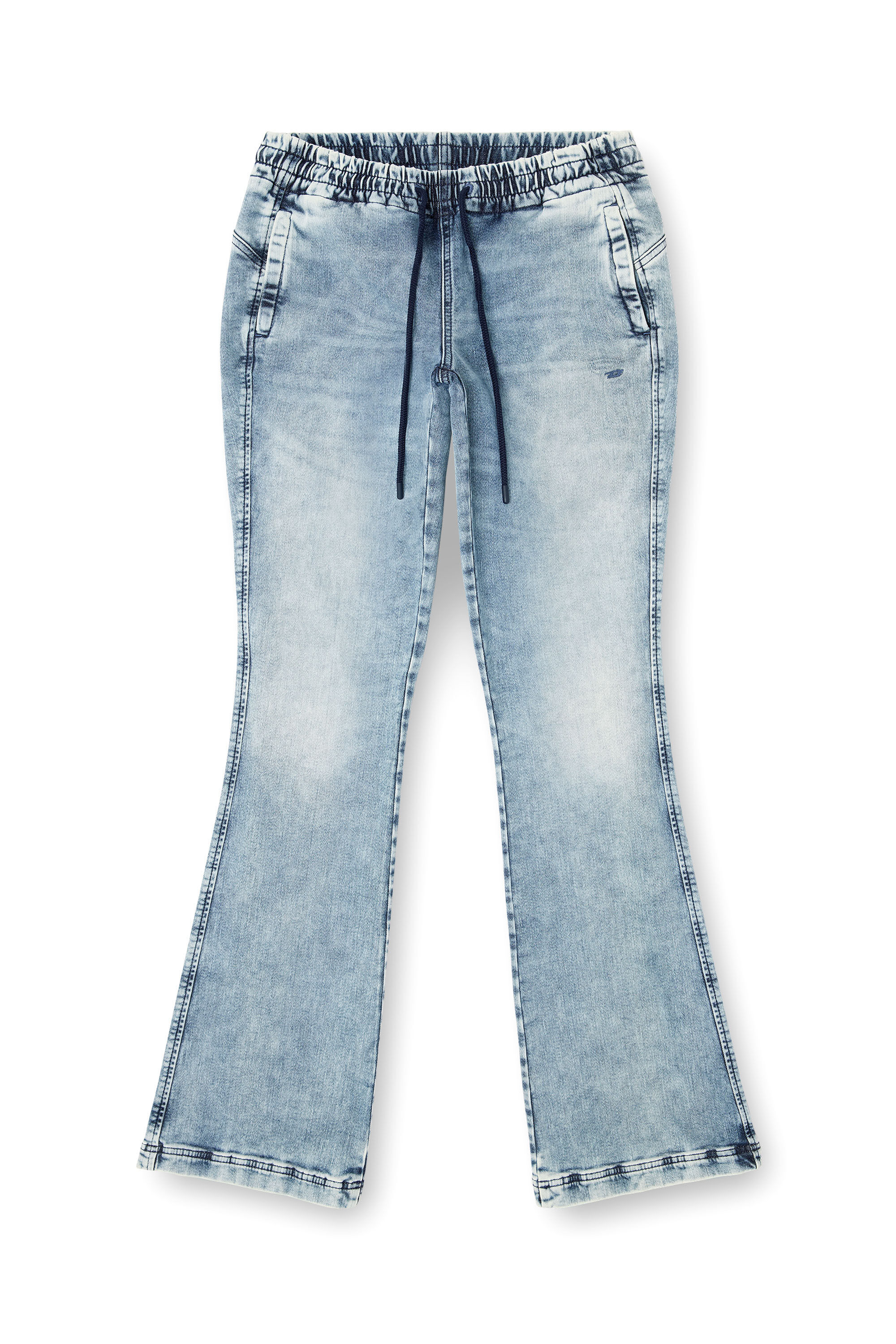 Diesel - Bootcut 2069 D-Ebbey Joggjeans® 09M32 Donna, Blu Chiaro - Image 2