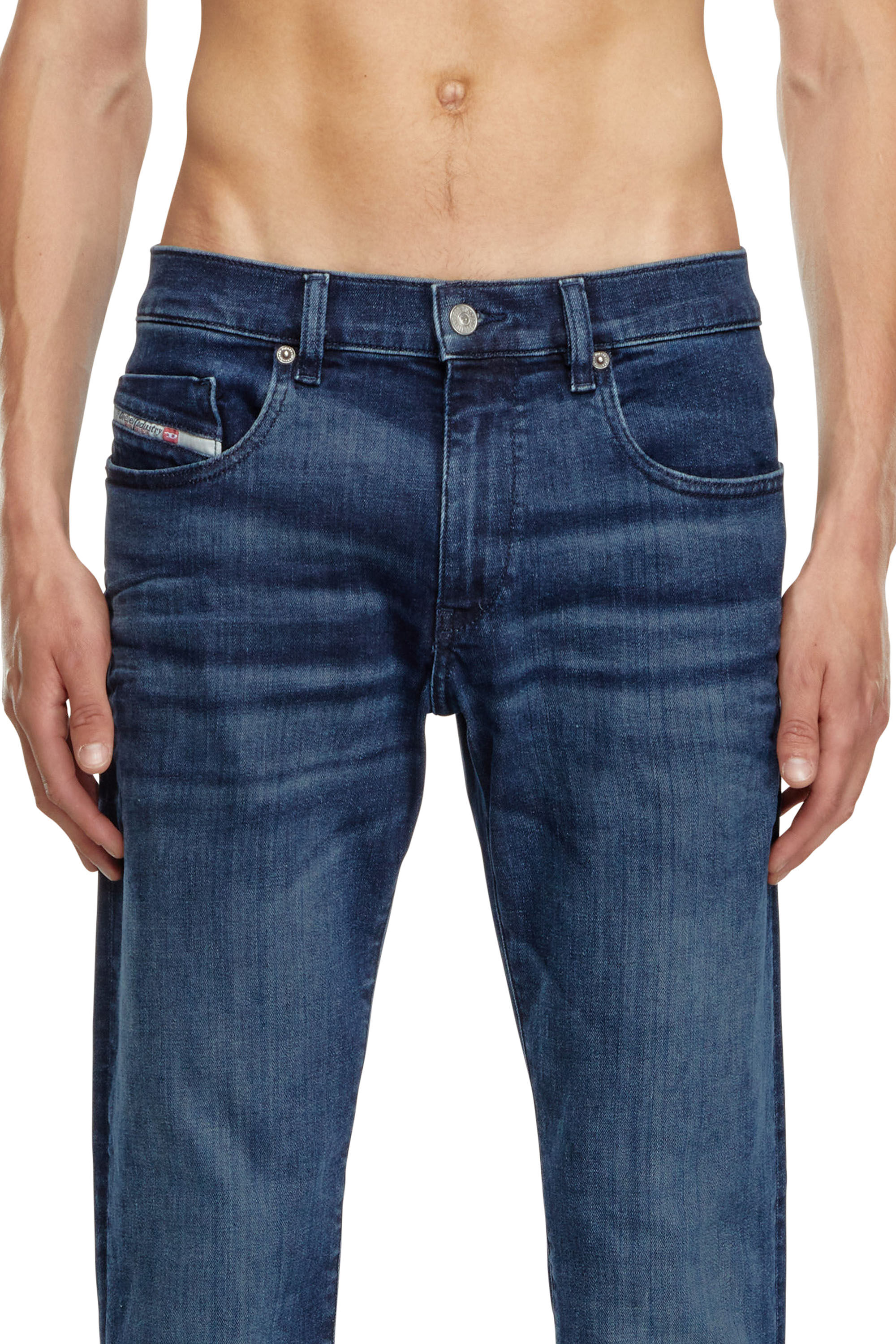 Diesel - Uomo Slim Jeans 2019 D-Strukt 0GRDJ, Blu Scuro - Image 5