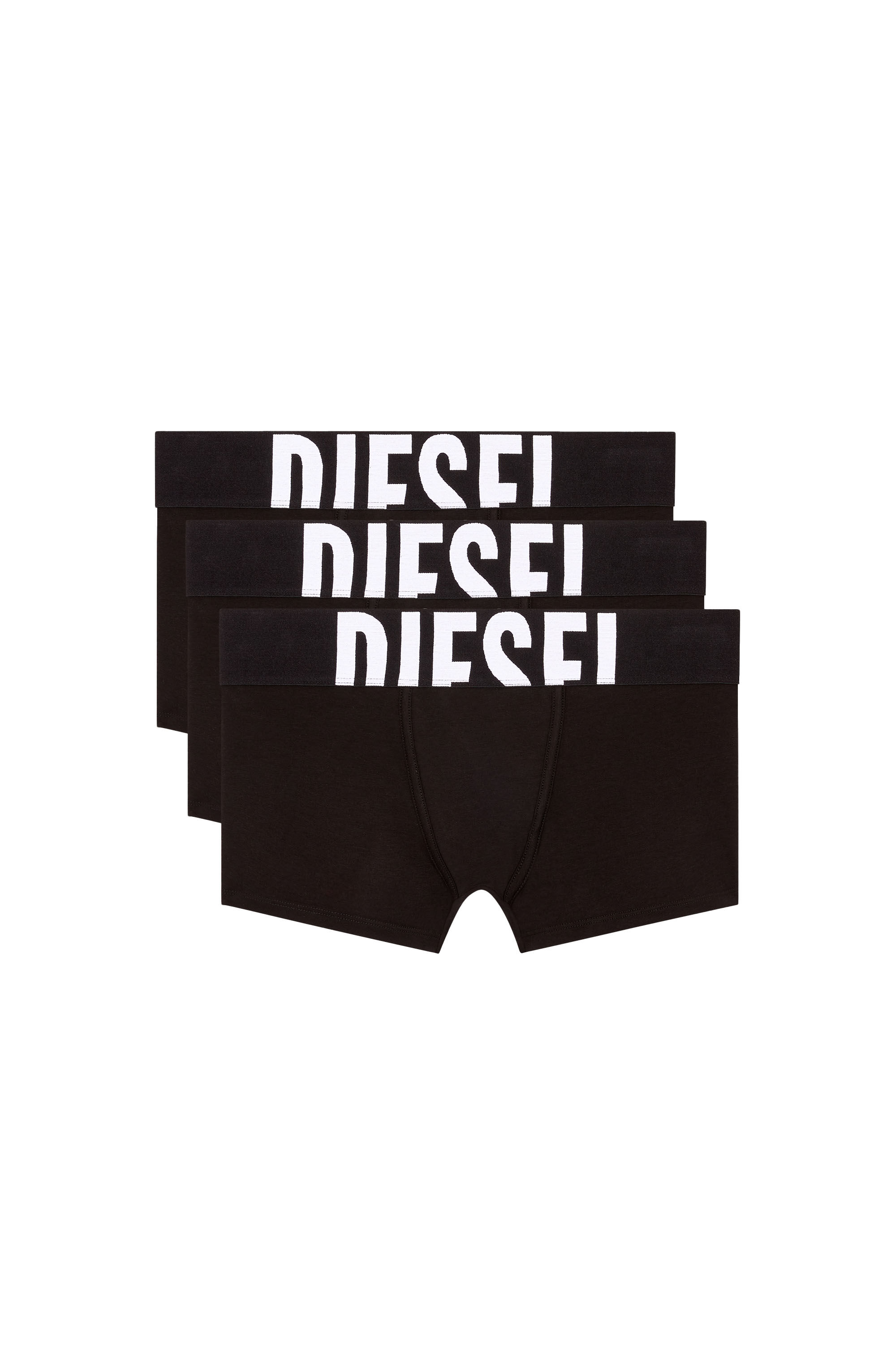 Diesel - UMBX-DAMIENTHREEPACK-5.5EL, Set di tre boxer in cotone stretch Uomo in Nero - 2