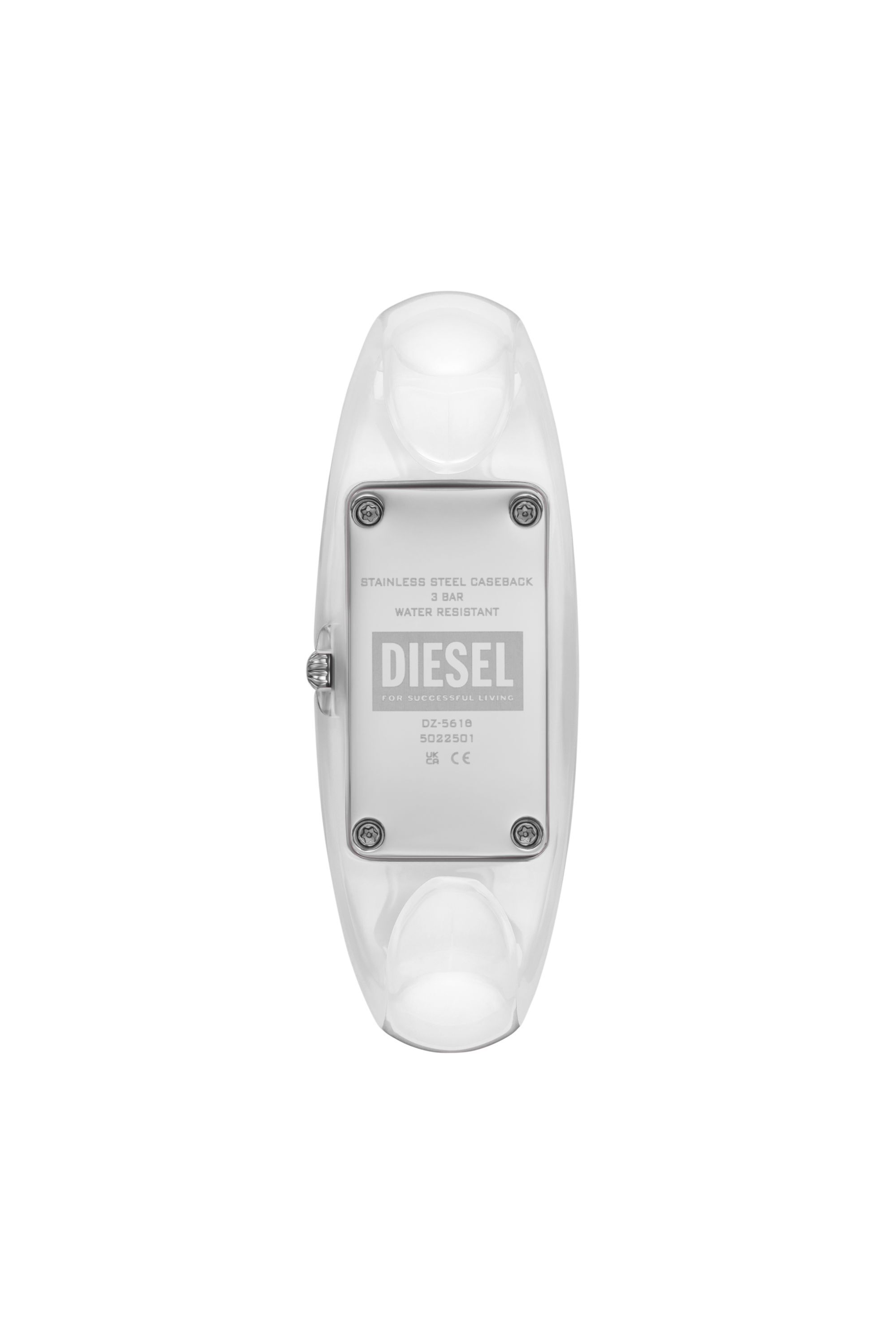 Diesel - DZ5618 WATCH, Wonder-D nylon resin watch Donna in Bianco - 2