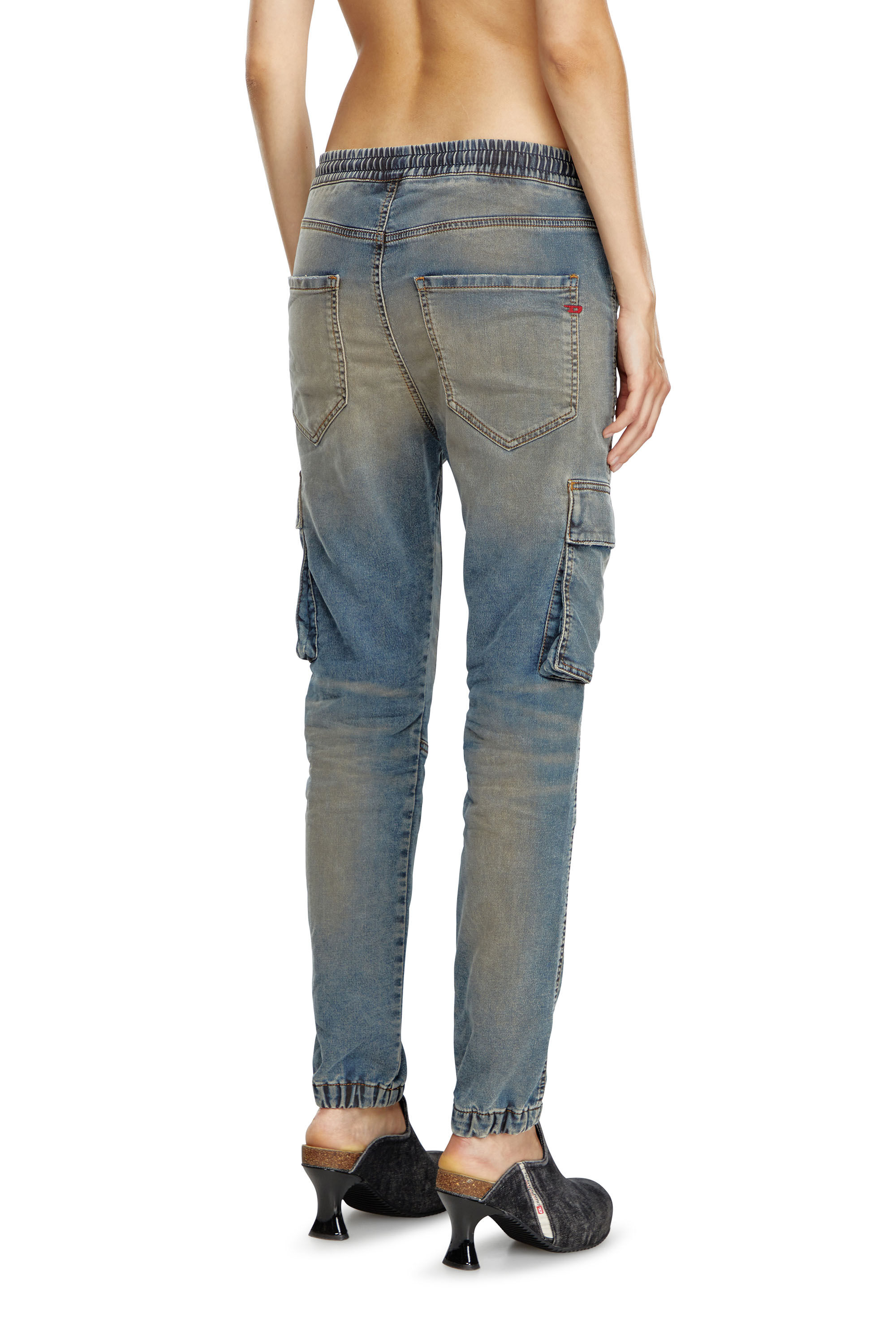 Diesel - Donna Slim 2051 D-Ursy Joggjeans® 068MB, Blu medio - Image 4