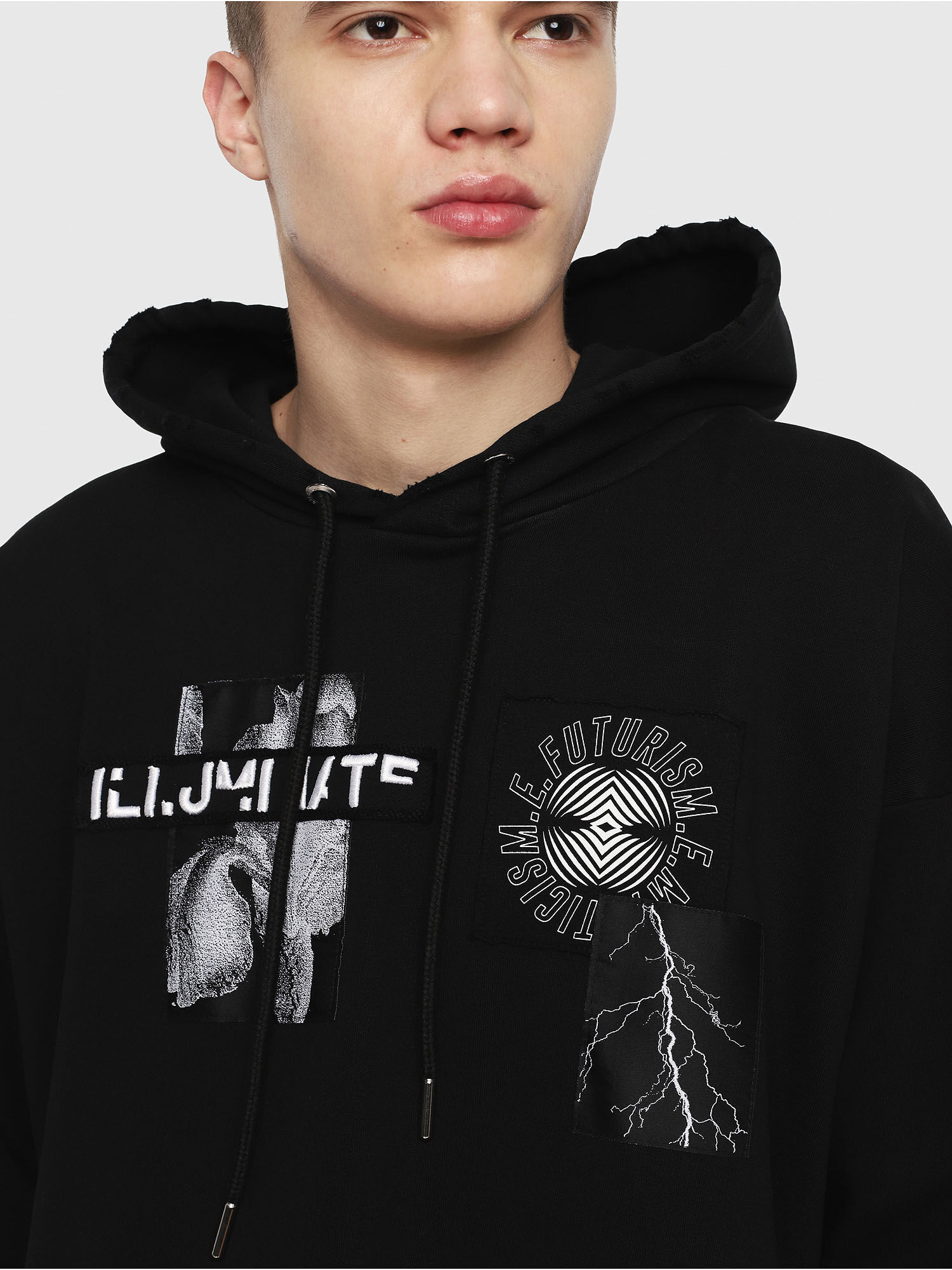 Di Y1 Cotone Con S Alby Cappuccio E Hood UomoFelpa In Pile KlF1JTc3