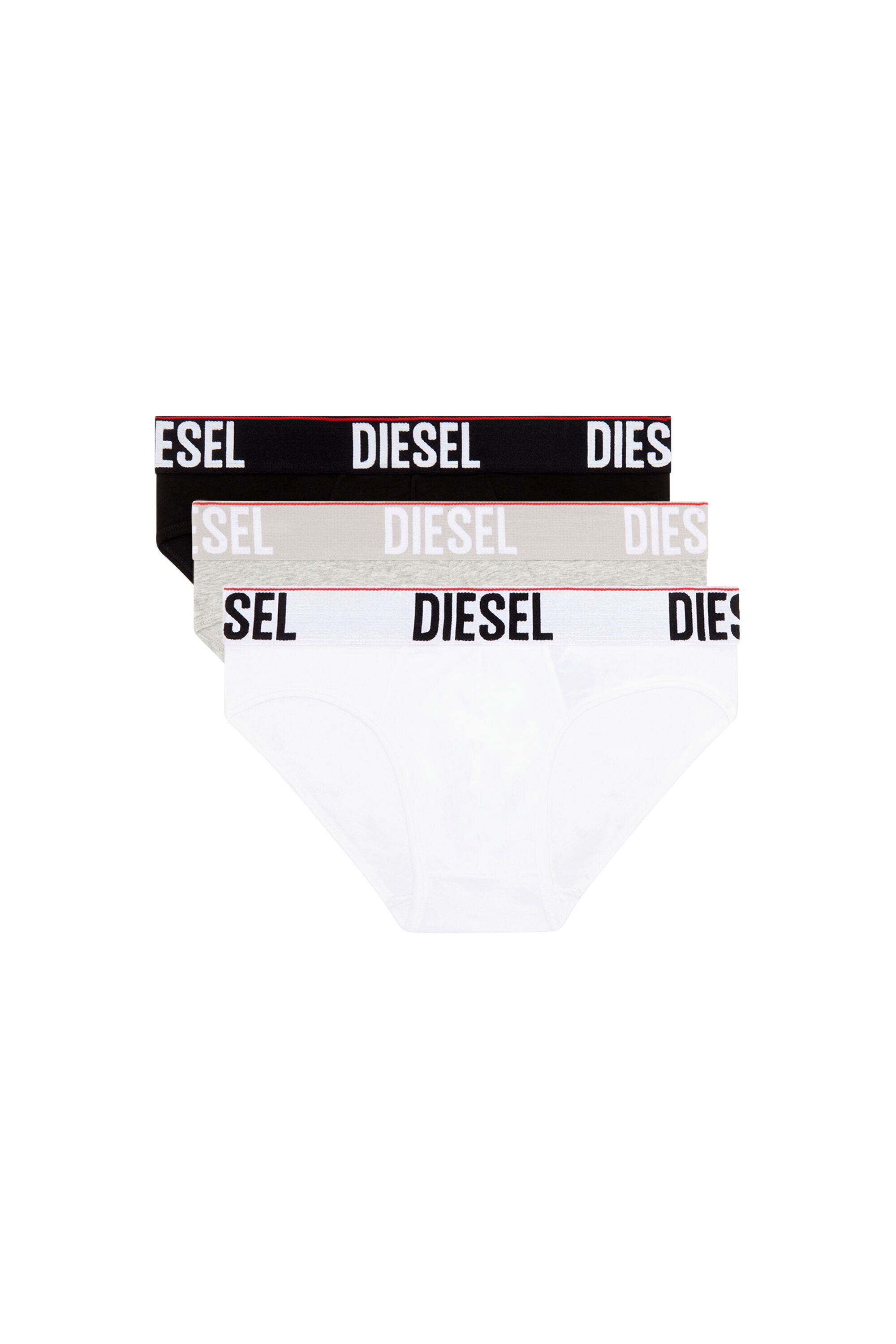 Diesel - UMBR-ANDRETHREEPACK, Bianco/Nero - Image 3