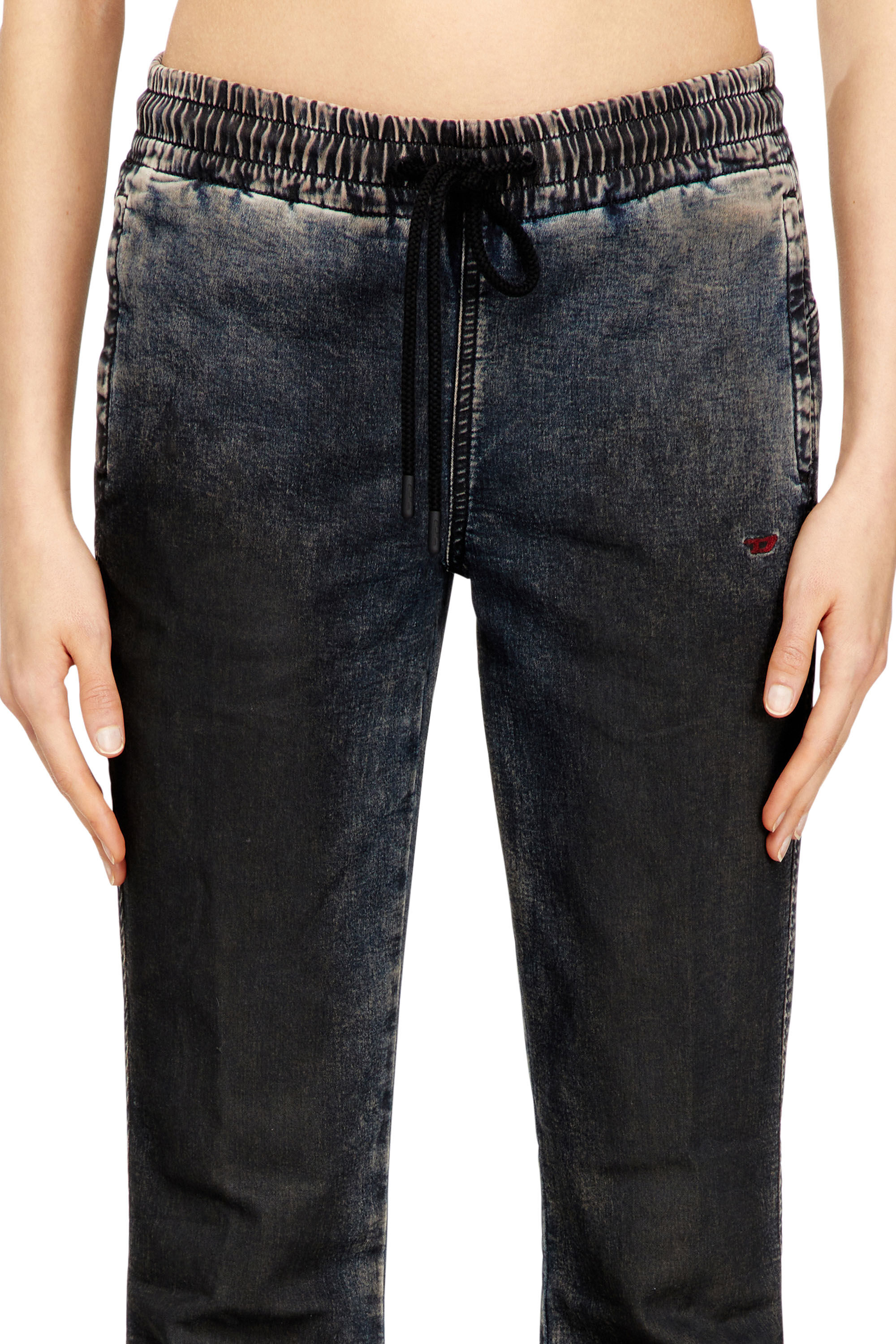 Diesel - Bootcut 2069 D-Ebbey Joggjeans® 09N64 Donna, Blu Scuro - Image 4