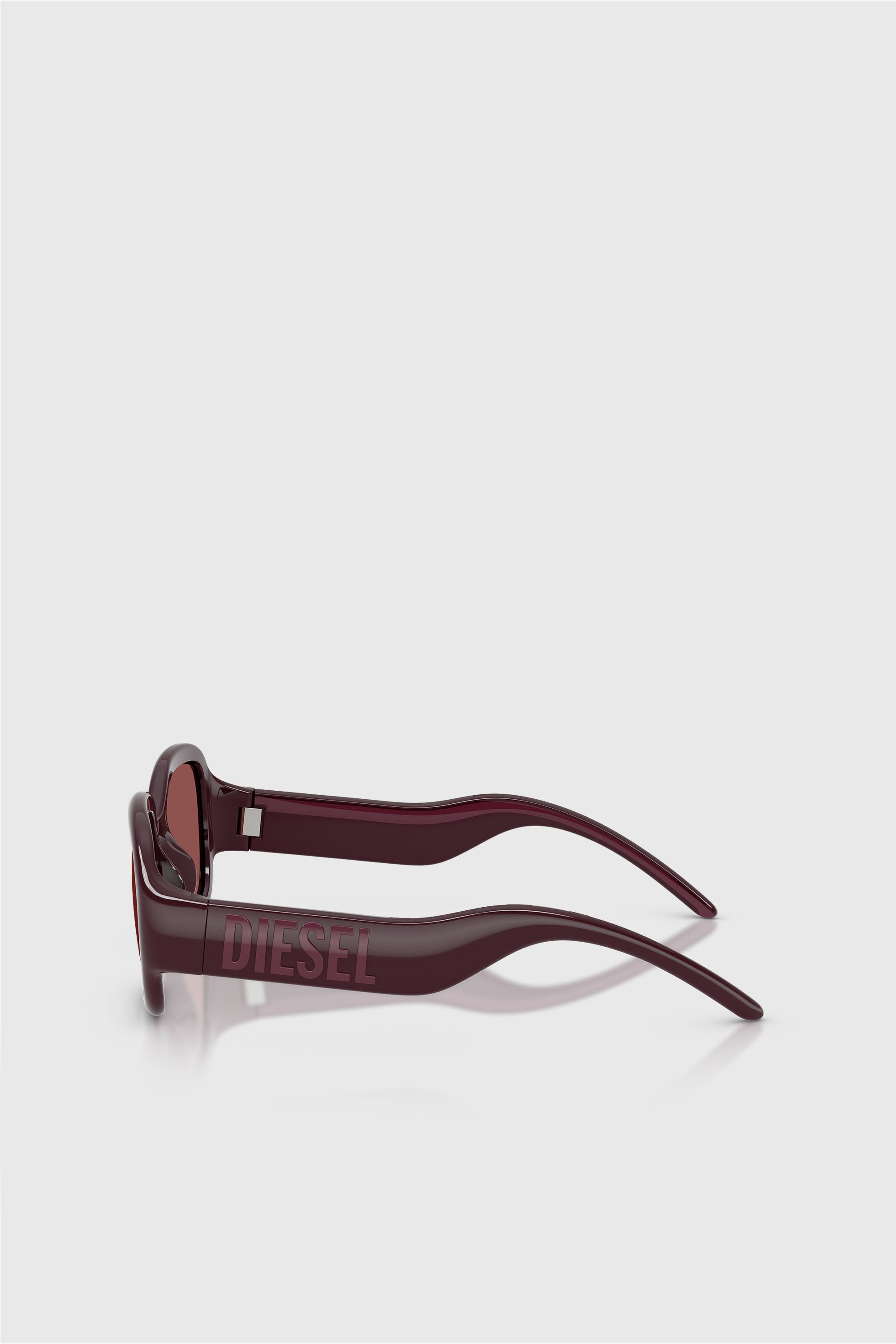 Diesel - 0DL3023U, Occhiali da sole pillow Unisex in Rosso - 3