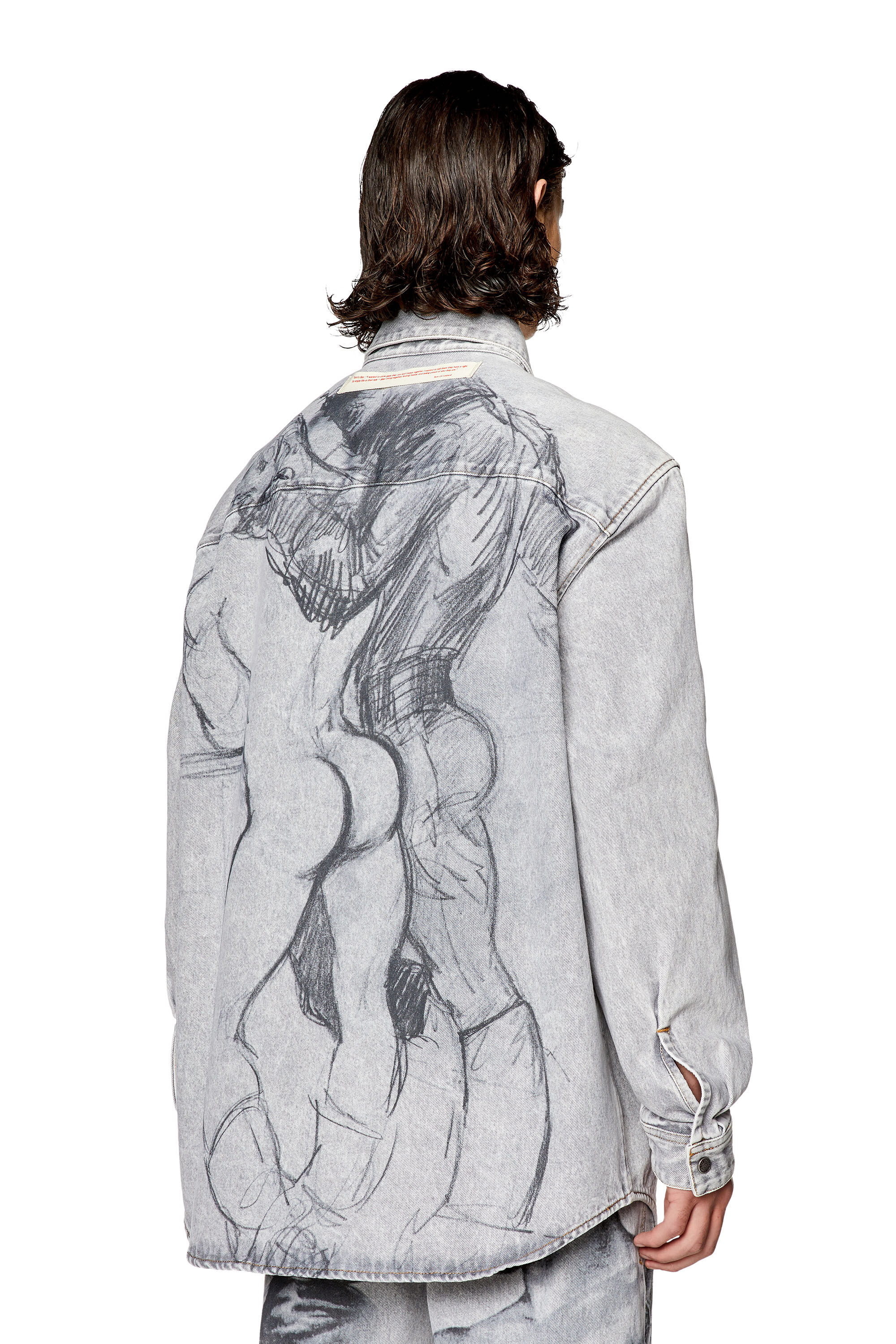 Diesel - PR-D-SIMPLY-OVER, Grigio - Image 4