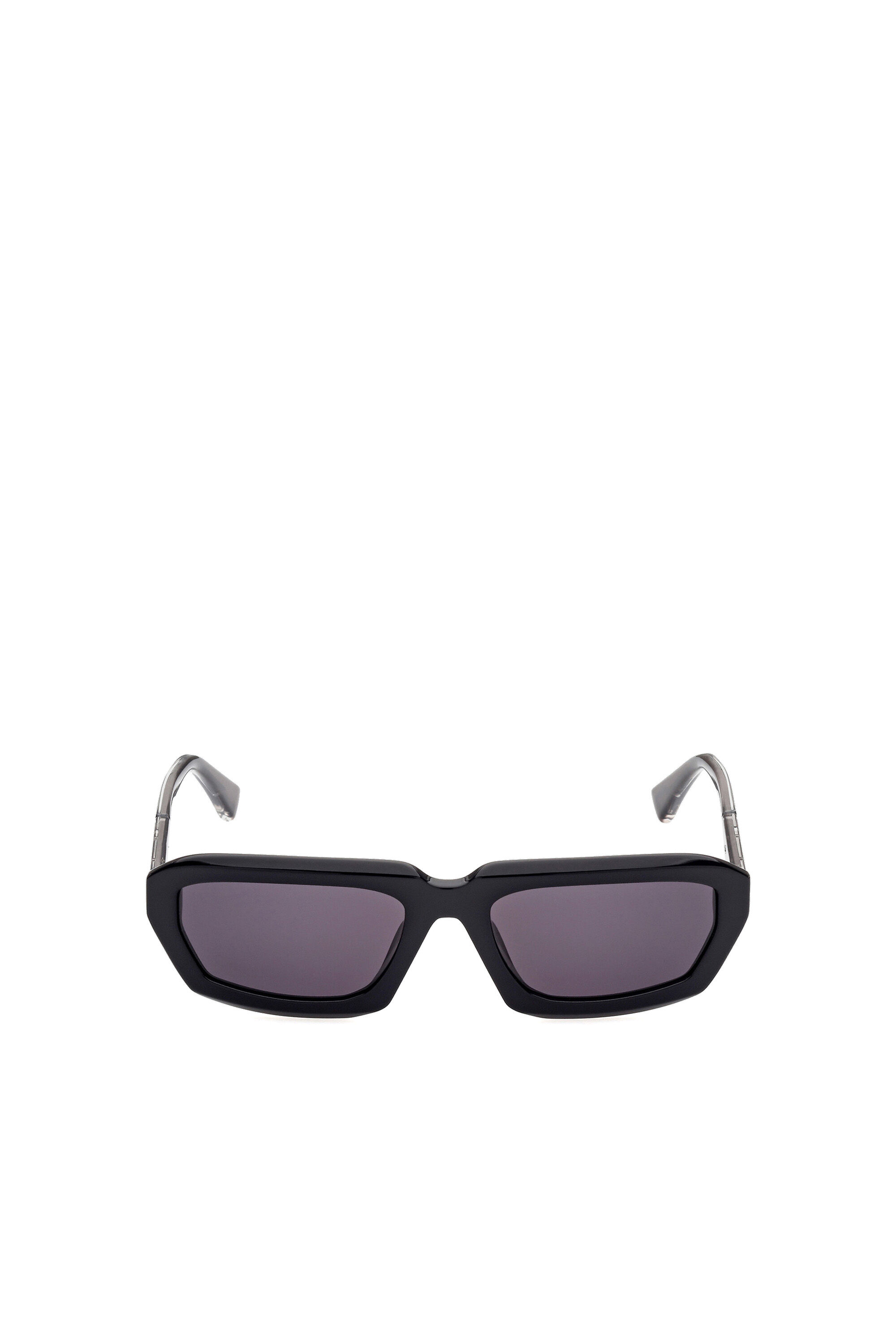 Diesel - DL0347, Occhiali anni '90 dai volumi bold Unisex in Nero - 1