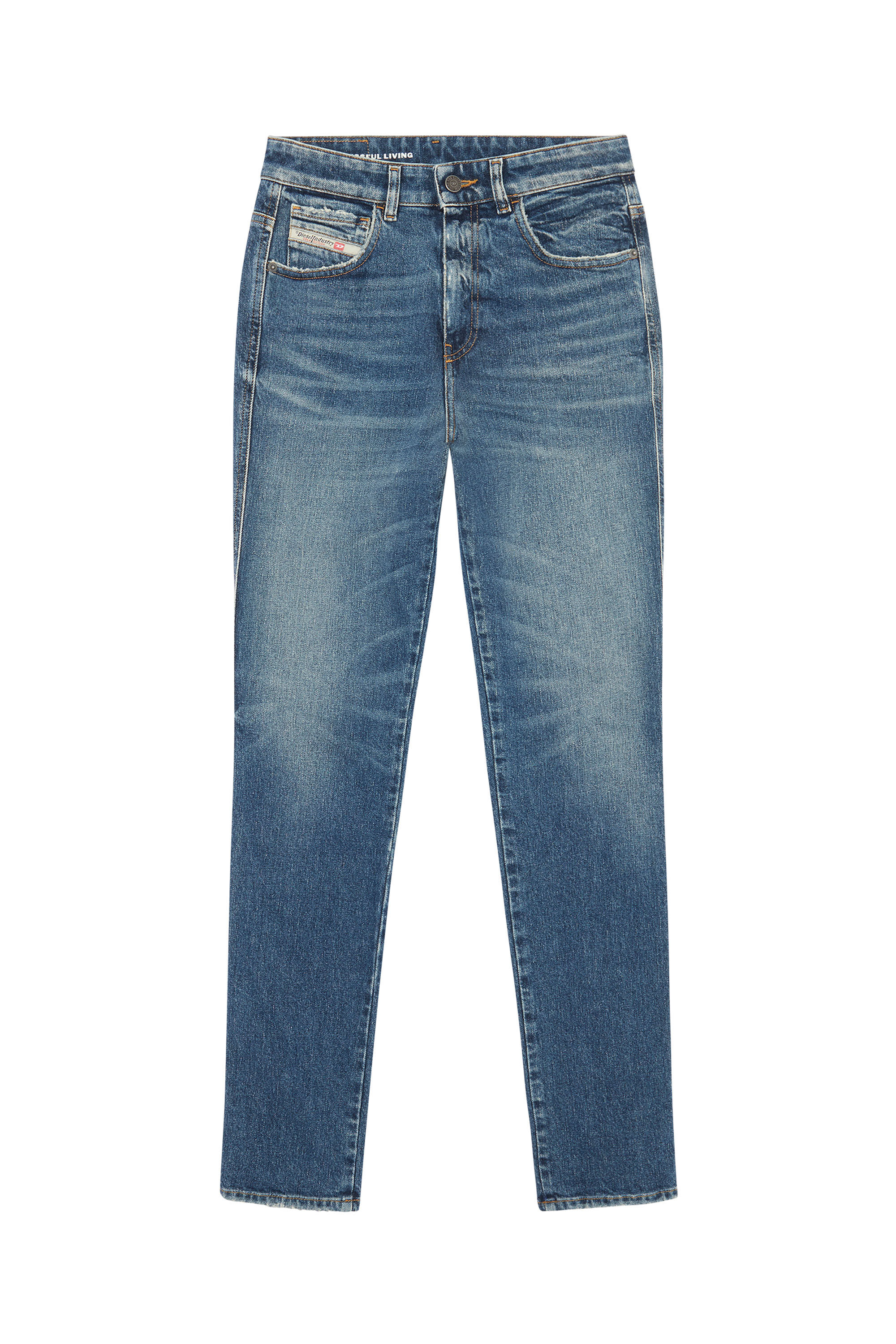 Diesel - 1994 007L1 Straight Jeans, Blu medio - Image 2