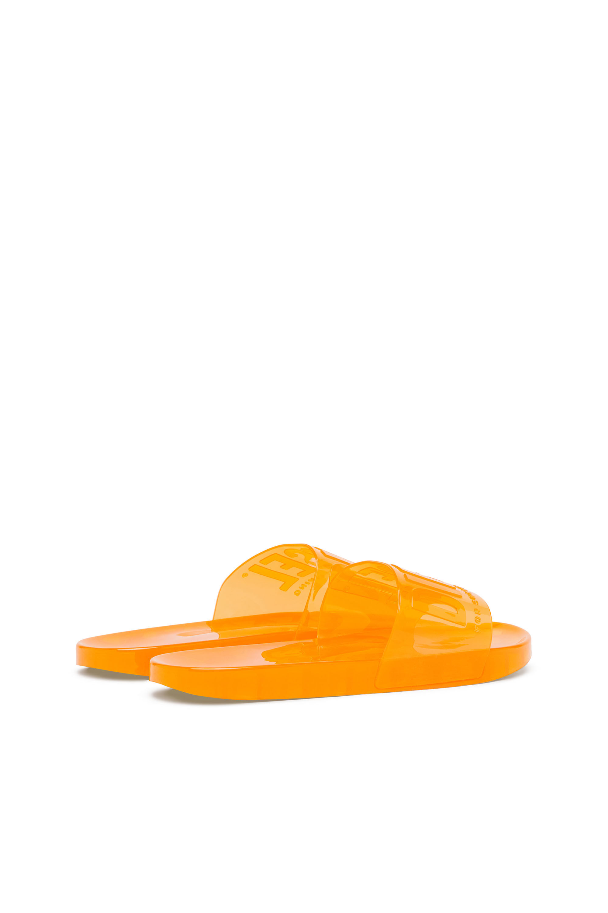Diesel - SA-KARAIBI GL X, Donna Sa-Karaibi-Ciabatte da piscina in PVC trasparente in Arancione - Image 3