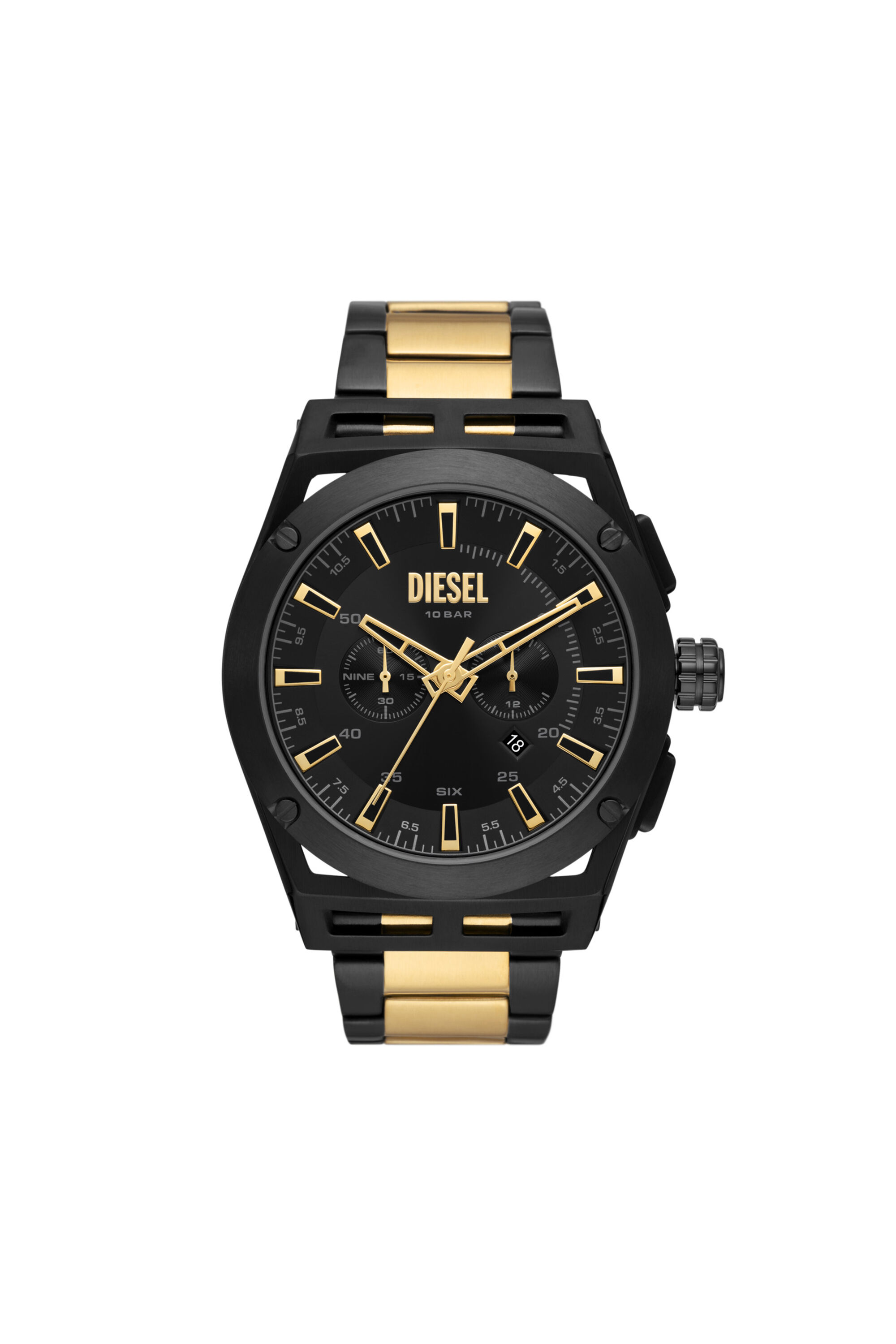 DZ4612 Man Timeframe Chronograph Stainless Steel Watch Diesel