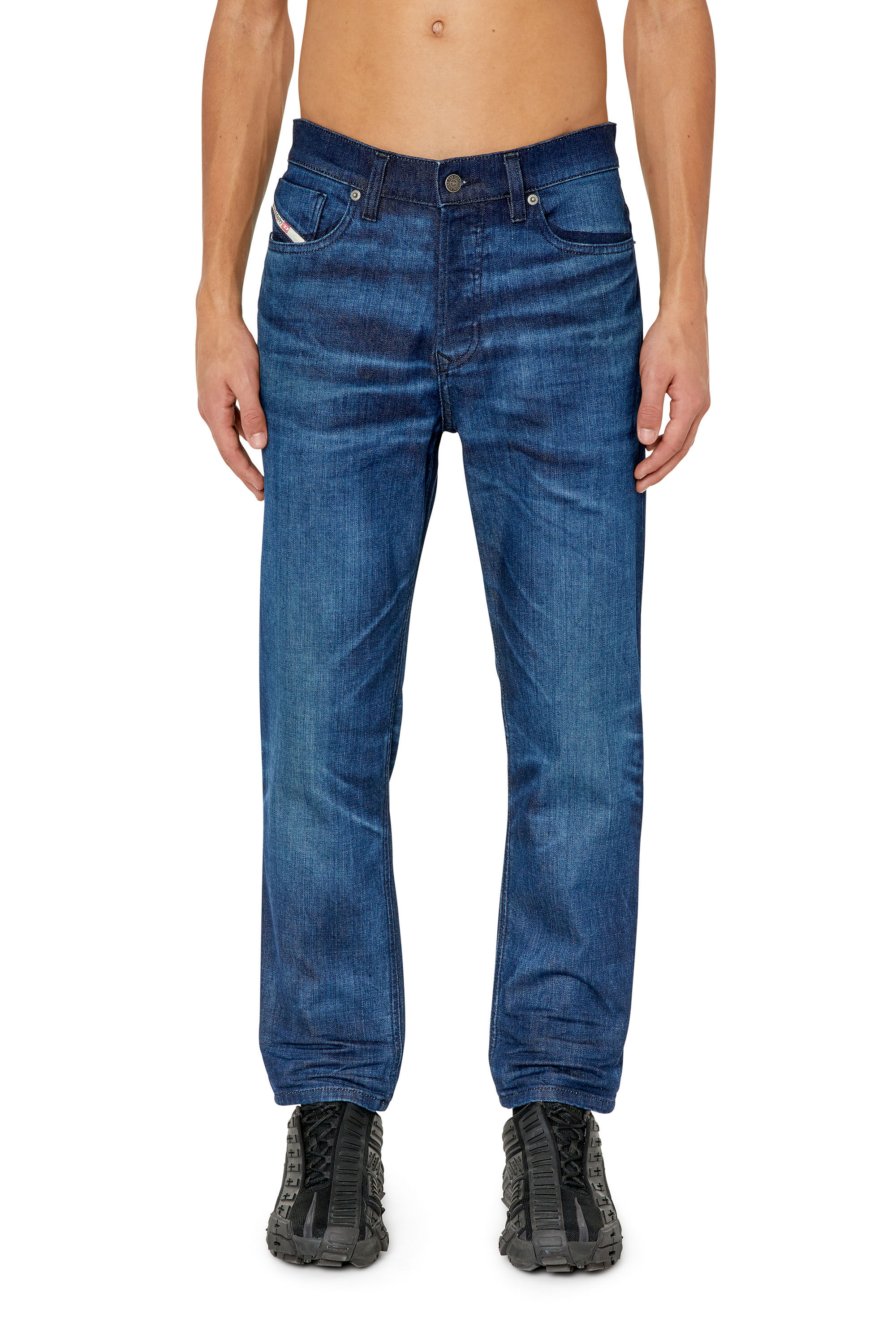 Diesel - 2005 D-FINING 0TFAT Tapered Jeans, Blu Scuro - Image 3