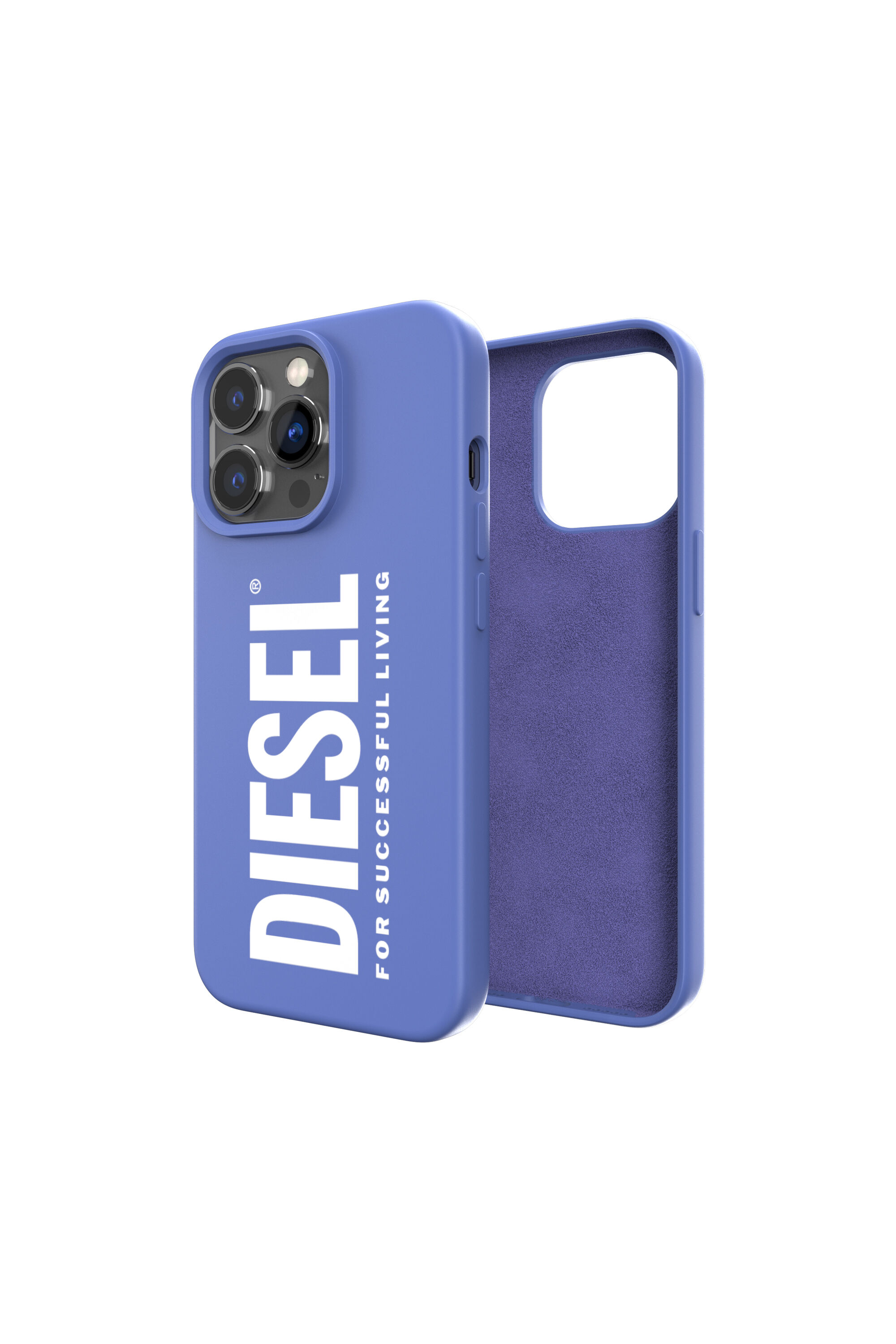 Diesel - 48277 SILICONE CASE, Blu - Image 1