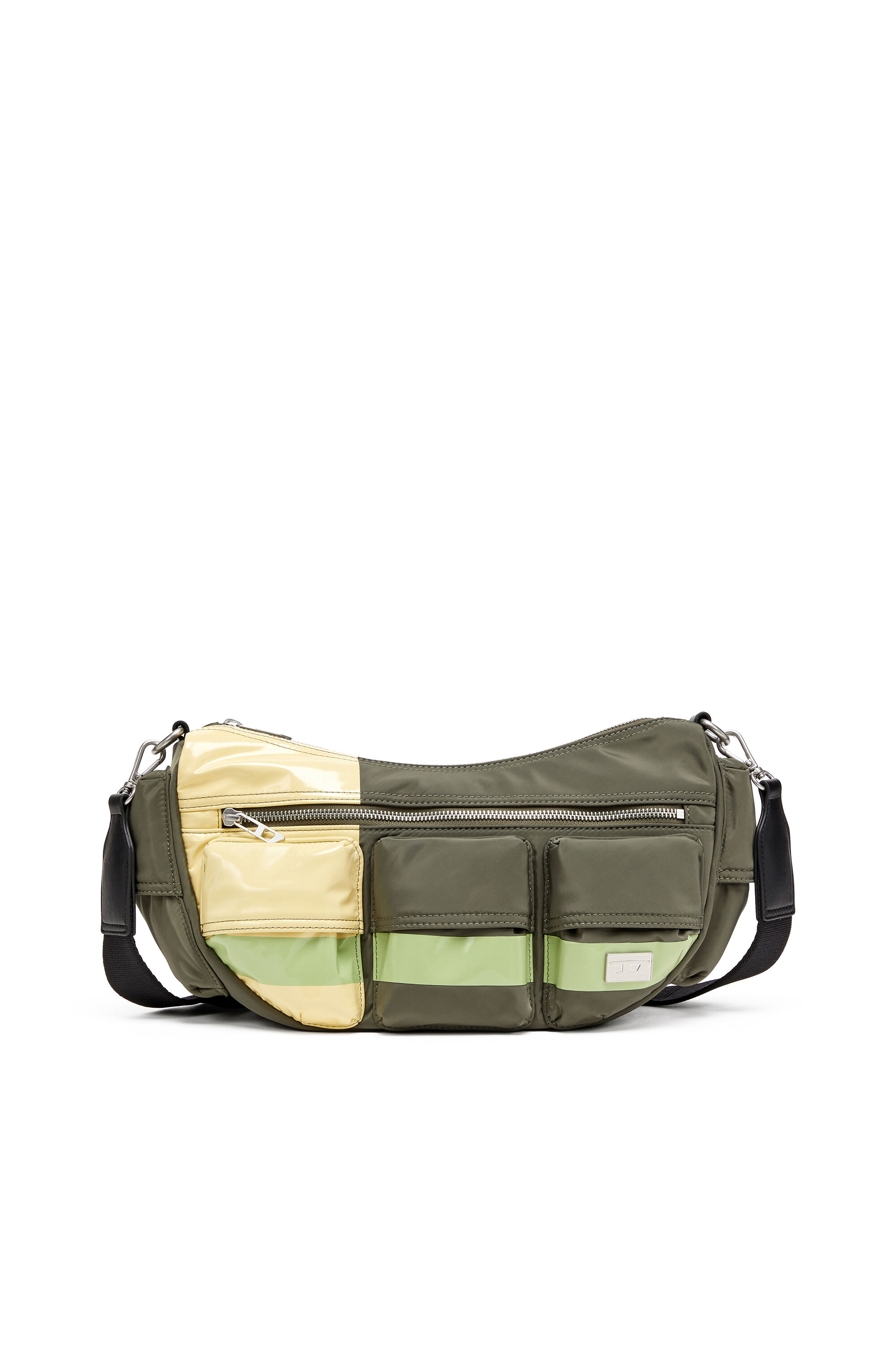 Diesel - MULTI-PKTS SHOULDER BAG X, Multi-Pkts - Borsa a spalla con design color block Unisex in Multicolor - 1