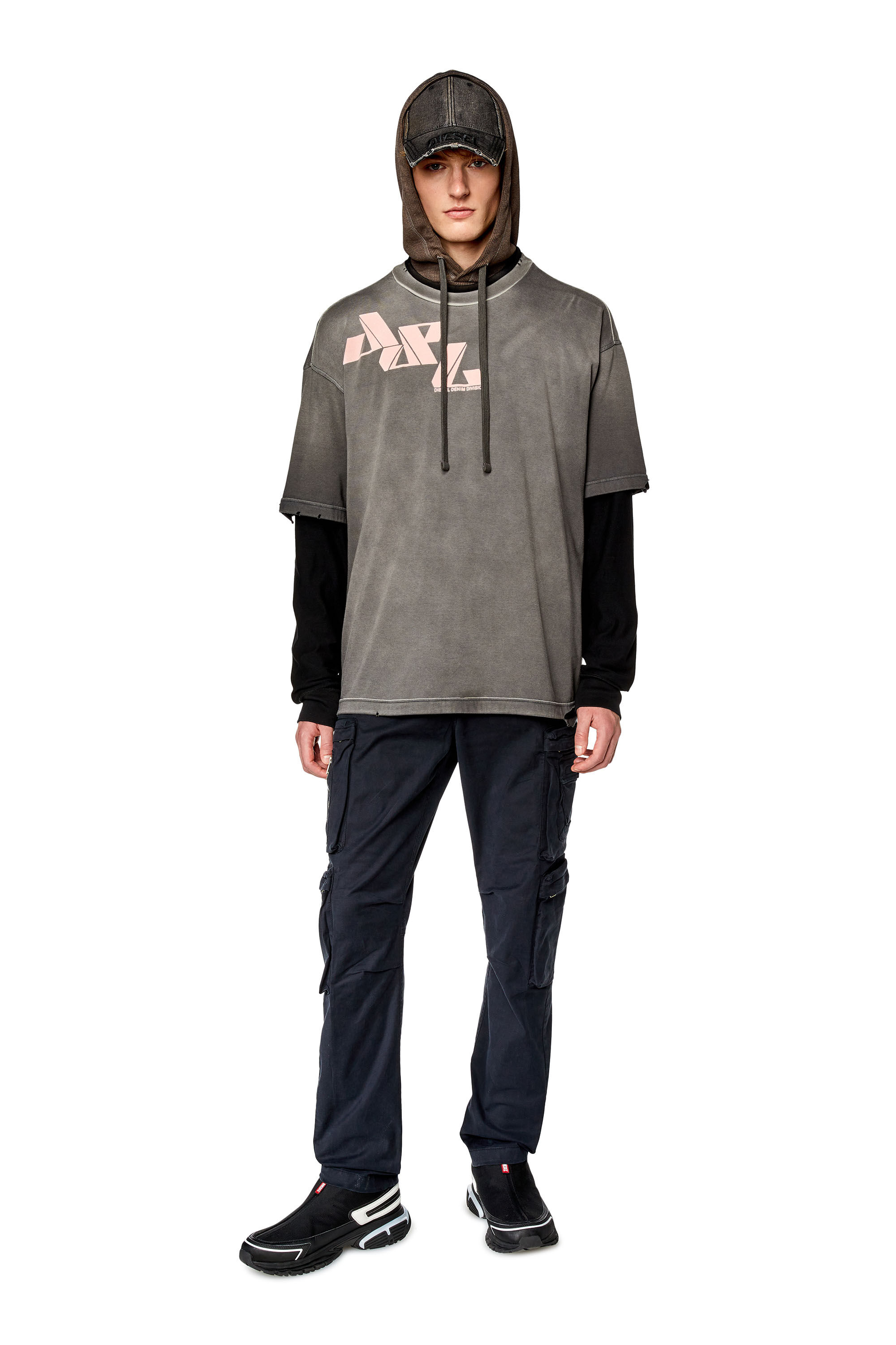 Pantaloni cargo con tasca zip Uomo P ARLEM Diesel