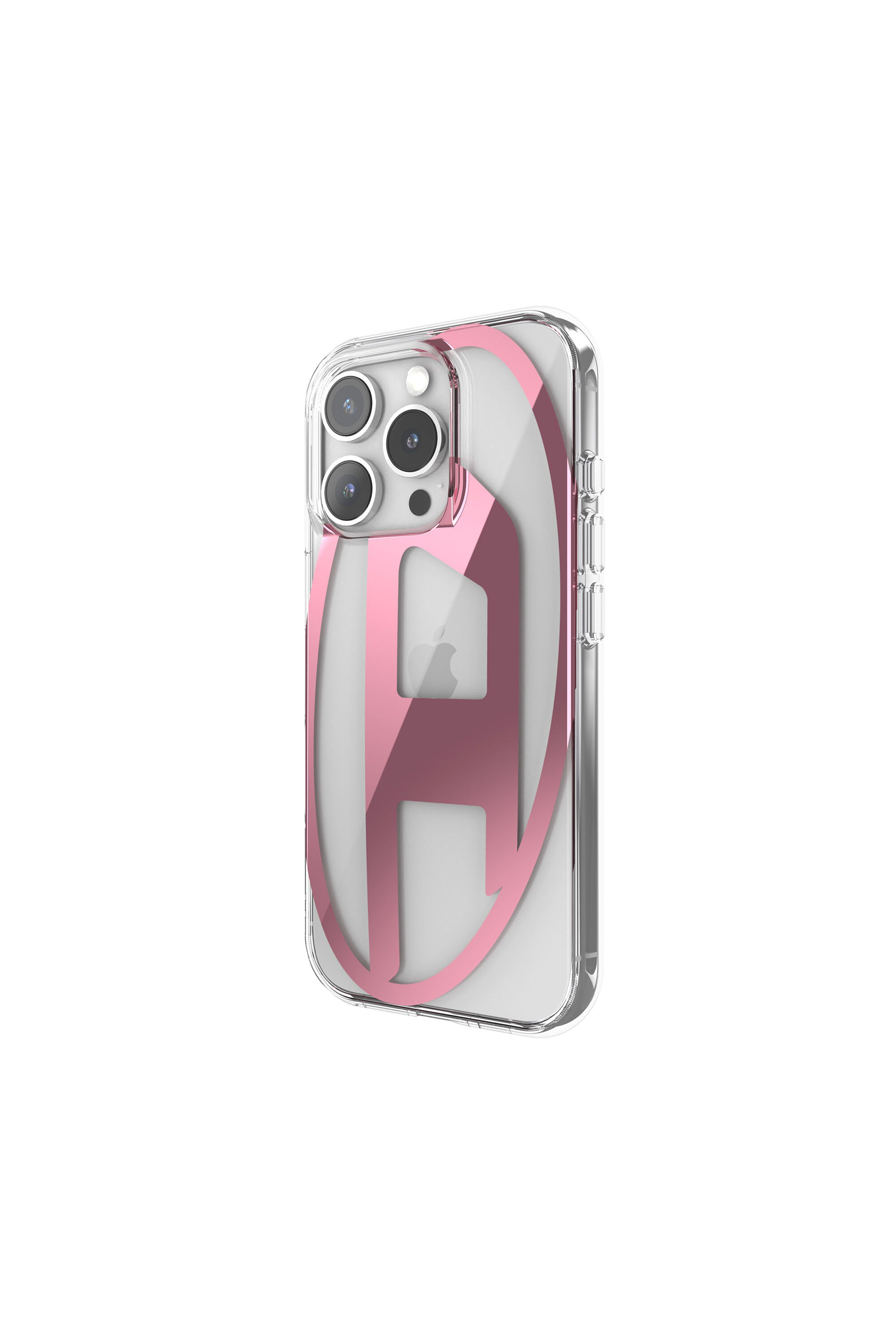 Diesel - 60144 AOP CASE, Cover Oval D per iP 16 Pro Unisex in Rosa - 4