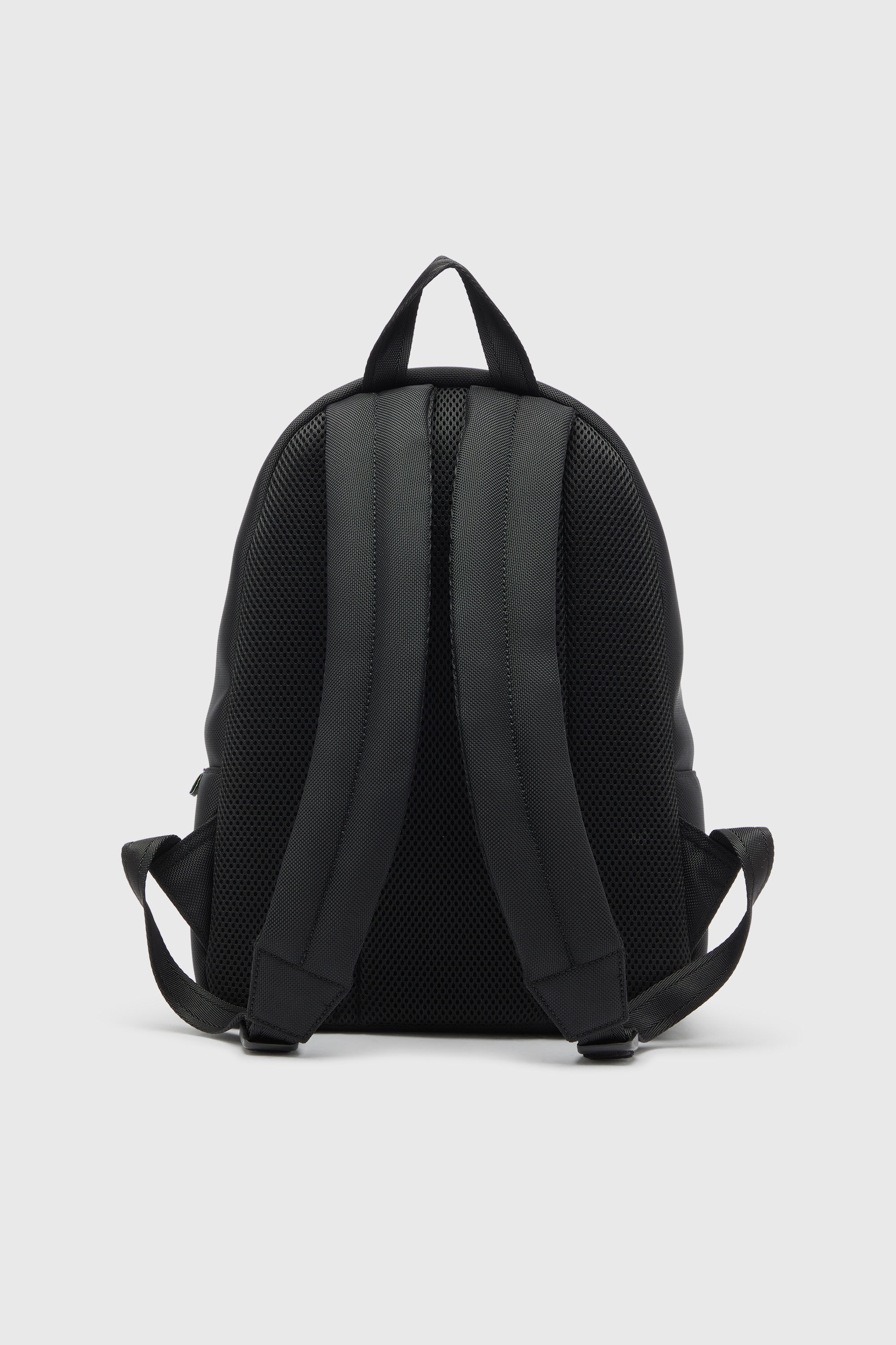 Diesel - HOLI-D BACKPACK M, Holi-D - Zaino in nylon con Logo Oval D Unisex in Nero - 2