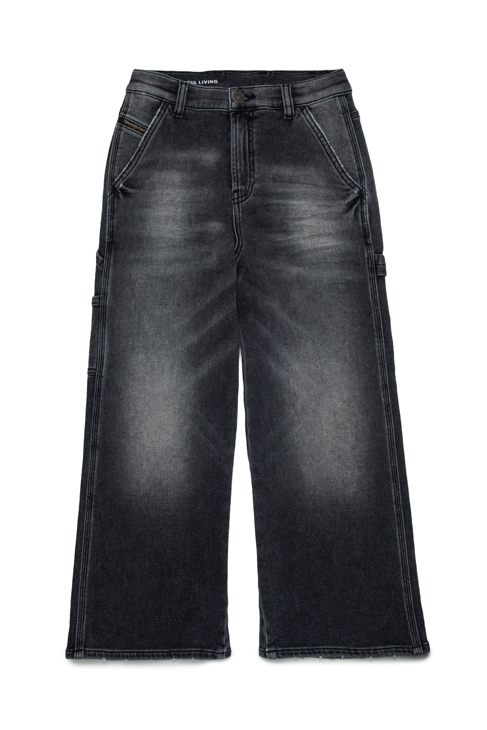 Diesel - D-ARGJX-WORK-J JJJ Donna, Nero/Grigio scuro - Image 1