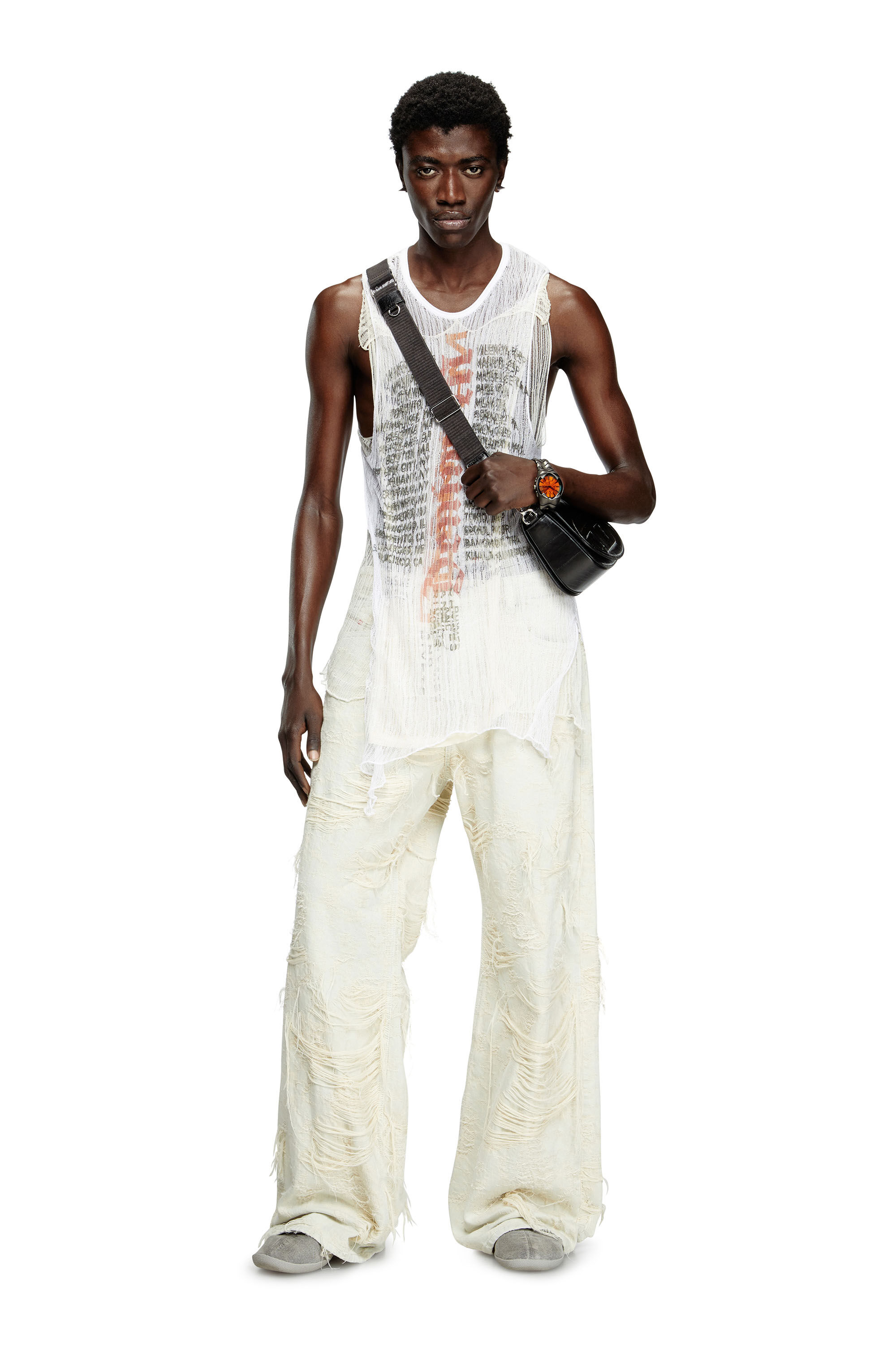 Diesel - Relaxed Jeans 1996 D-Sire 09M40 Donna, Bianco - Image 7