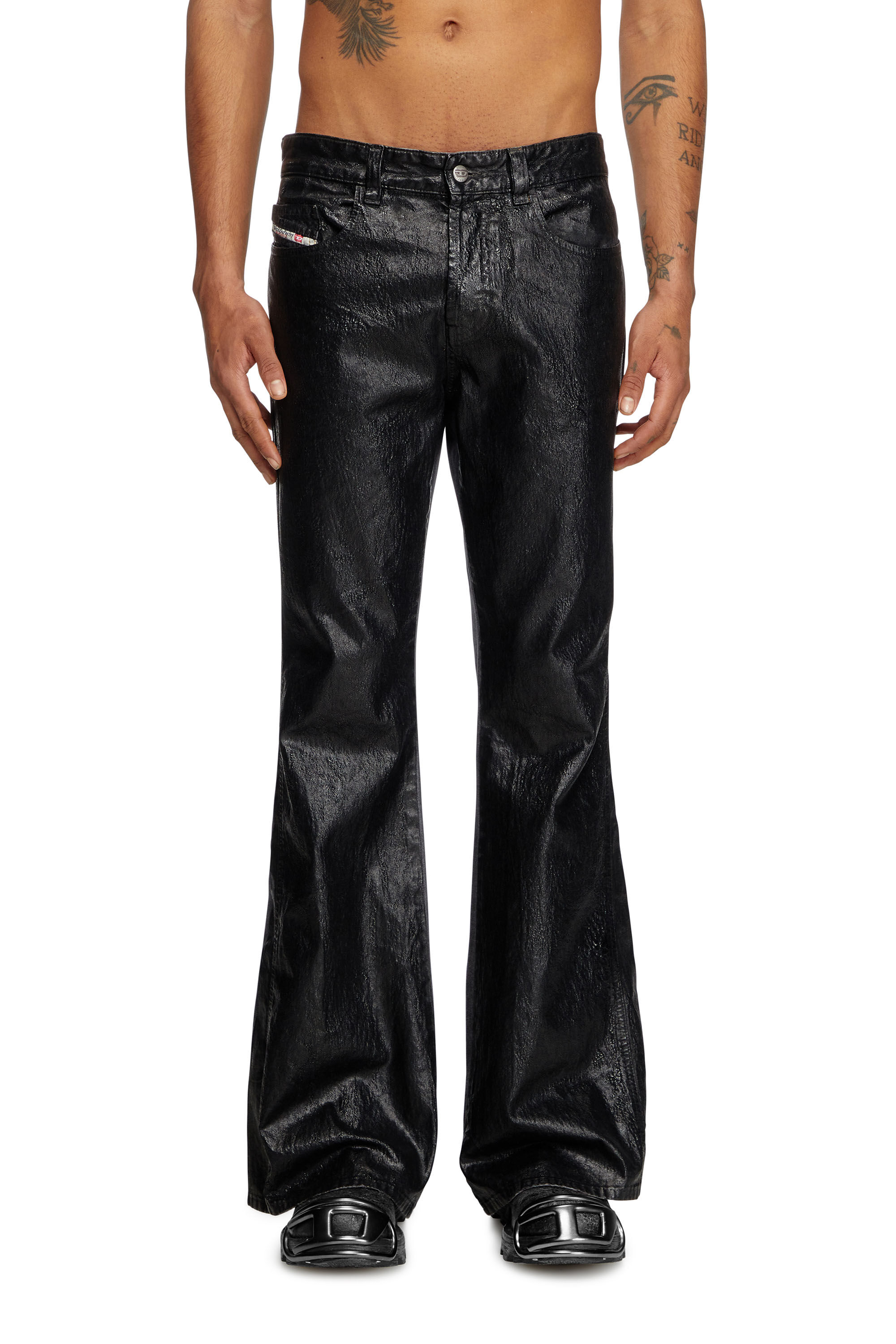 Diesel - Bootcut Jeans 1998 D-Buck 0DBCV Unisex, Nero/Grigio scuro - Image 3