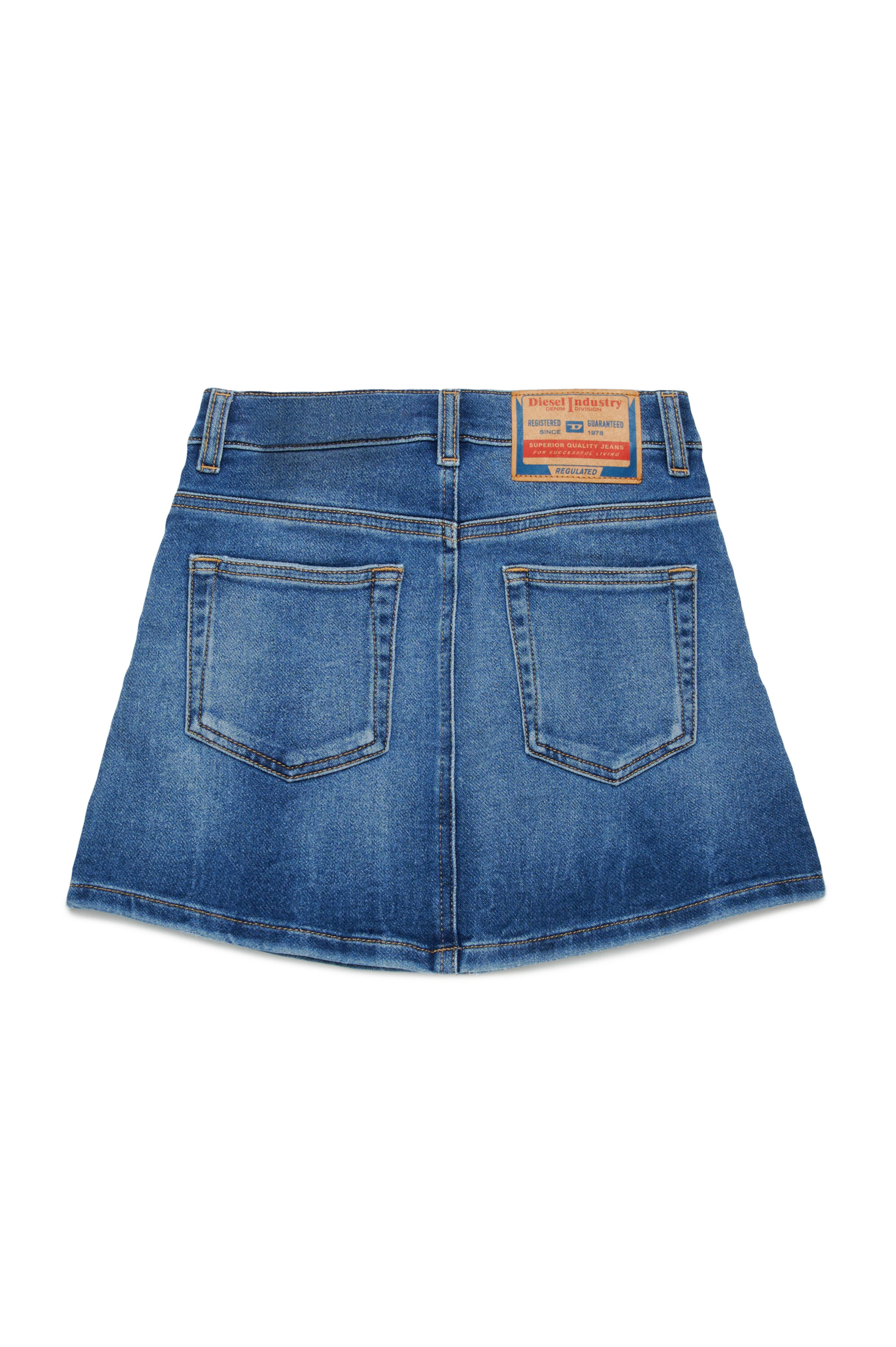 Diesel - GIANNA JJJ, Gonna corta in denim JoggJeans Donna in Blu - 2