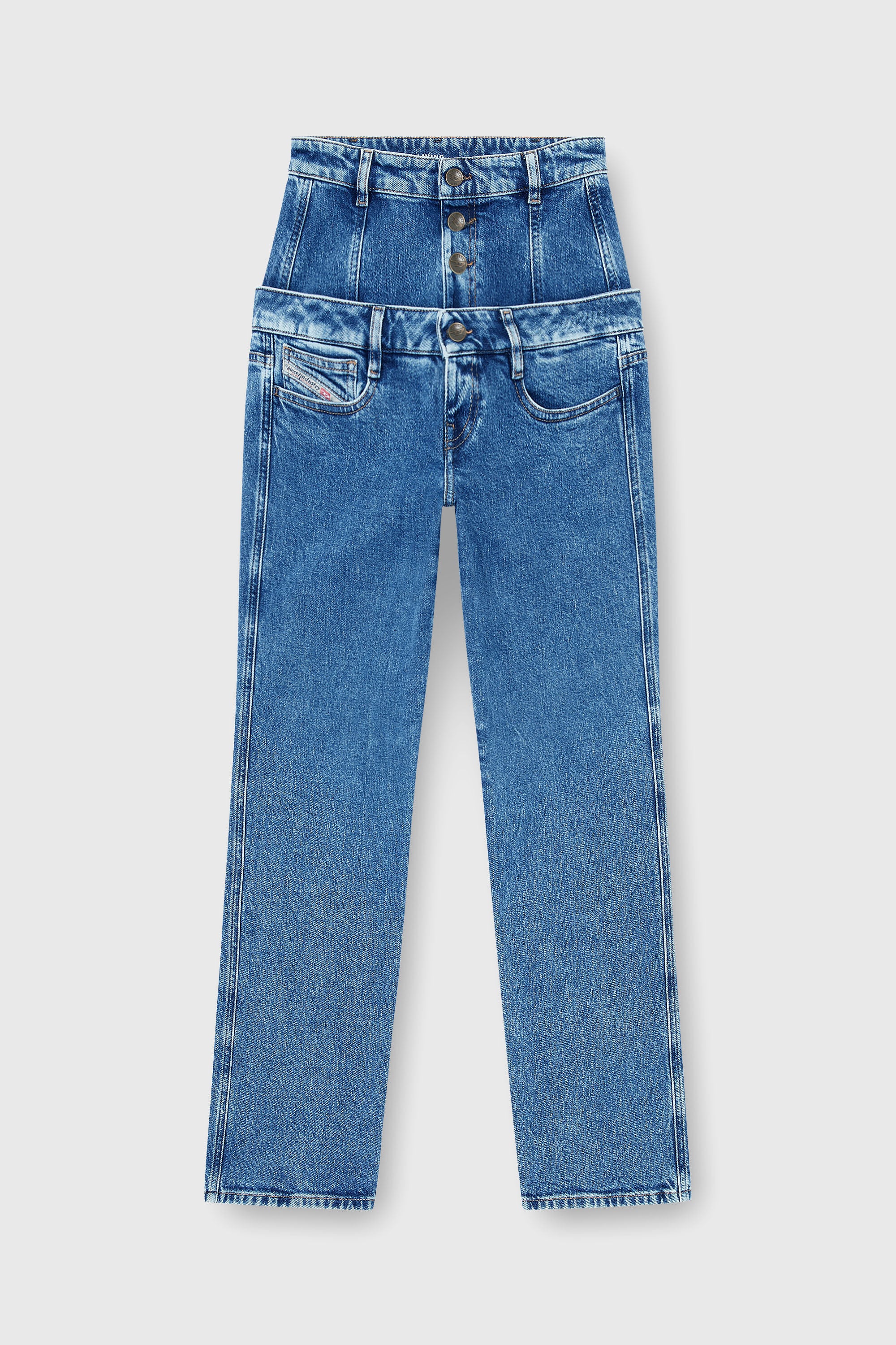 Diesel - Woman's Slim Jeans D-Fynora 007EU, Medium blue - 6
