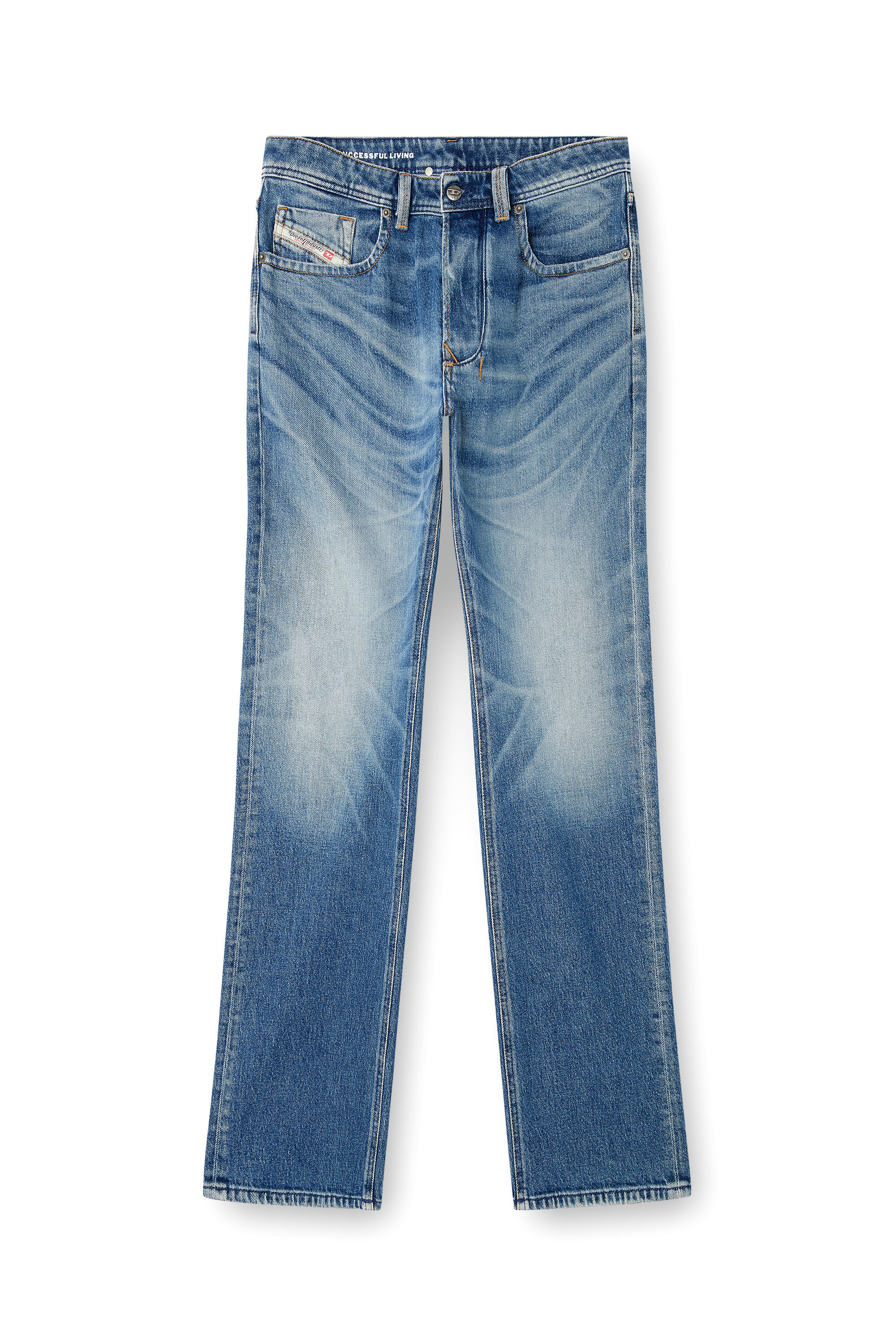 Diesel - Regular Jeans 1985 Larkee 09M12 Uomo, Blu medio - Image 2