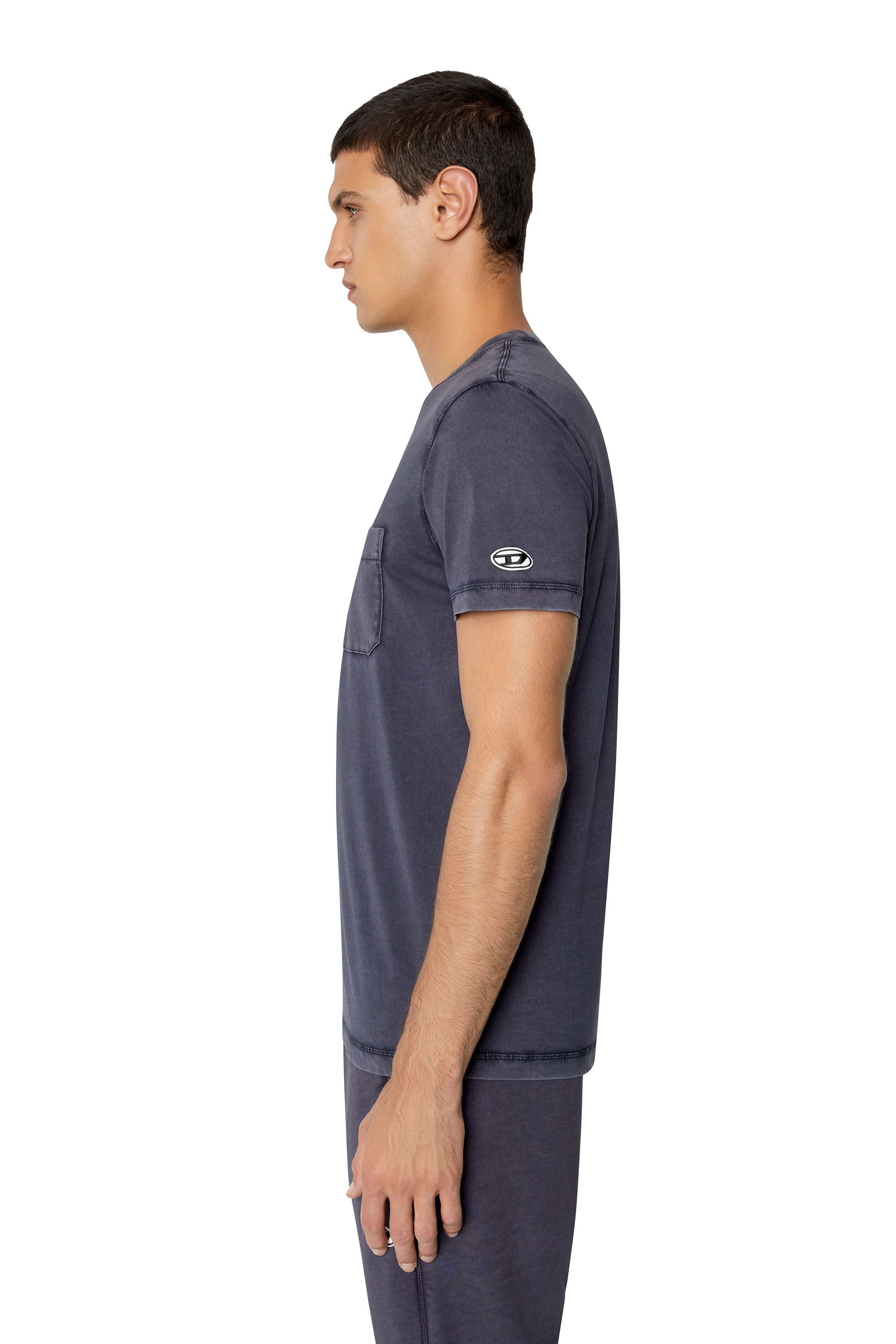 Polo con tasca applicata da Uomo di DIESEL in Blu Uomo Abbigliamento da T-shirt da Polo 