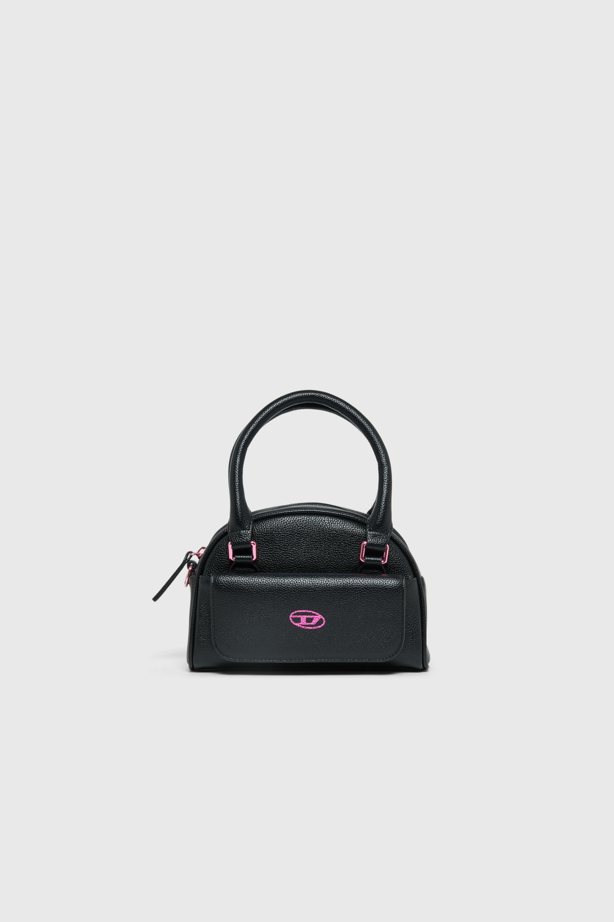 Diesel - WREDY, WREDY - Borsa in tessuto grainy coated Donna in Nero - 1