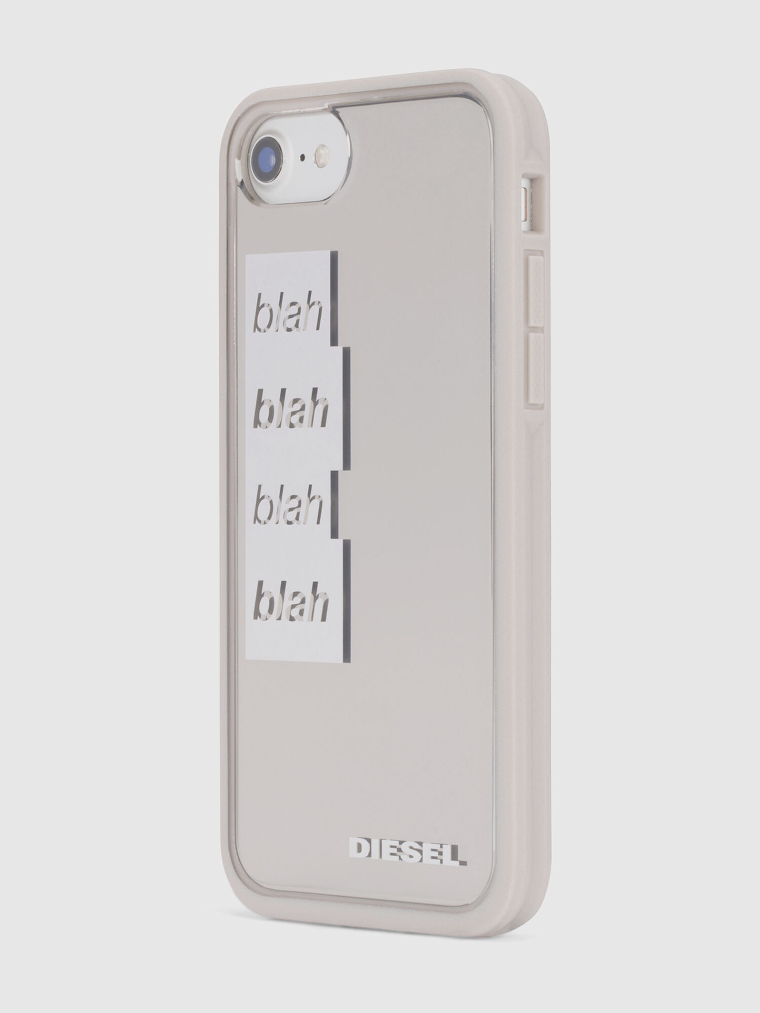 Diesel - BLAH BLAH BLAH IPHONE 8 PLUS/7 PLUS/6s PLUS/6 PLUS CASE, Cover in resina, iPhone 8 Plus/7 Plus/6s Plus/6 Plus Donna in Bianco - 5