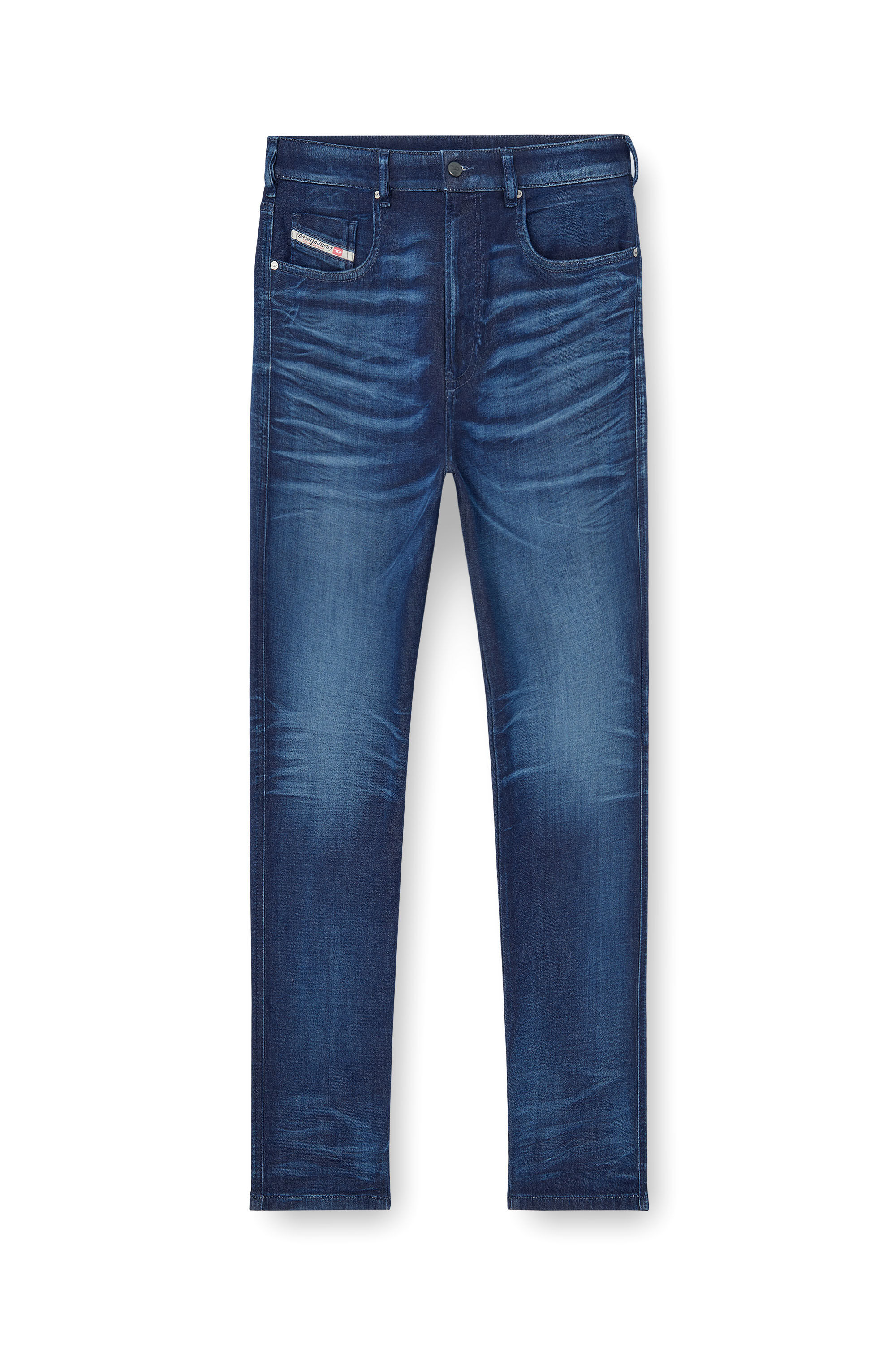 Diesel - Slim 2062 D-Strukt Joggjeans&reg; 068WJ Uomo, Blu Scuro - Image 4