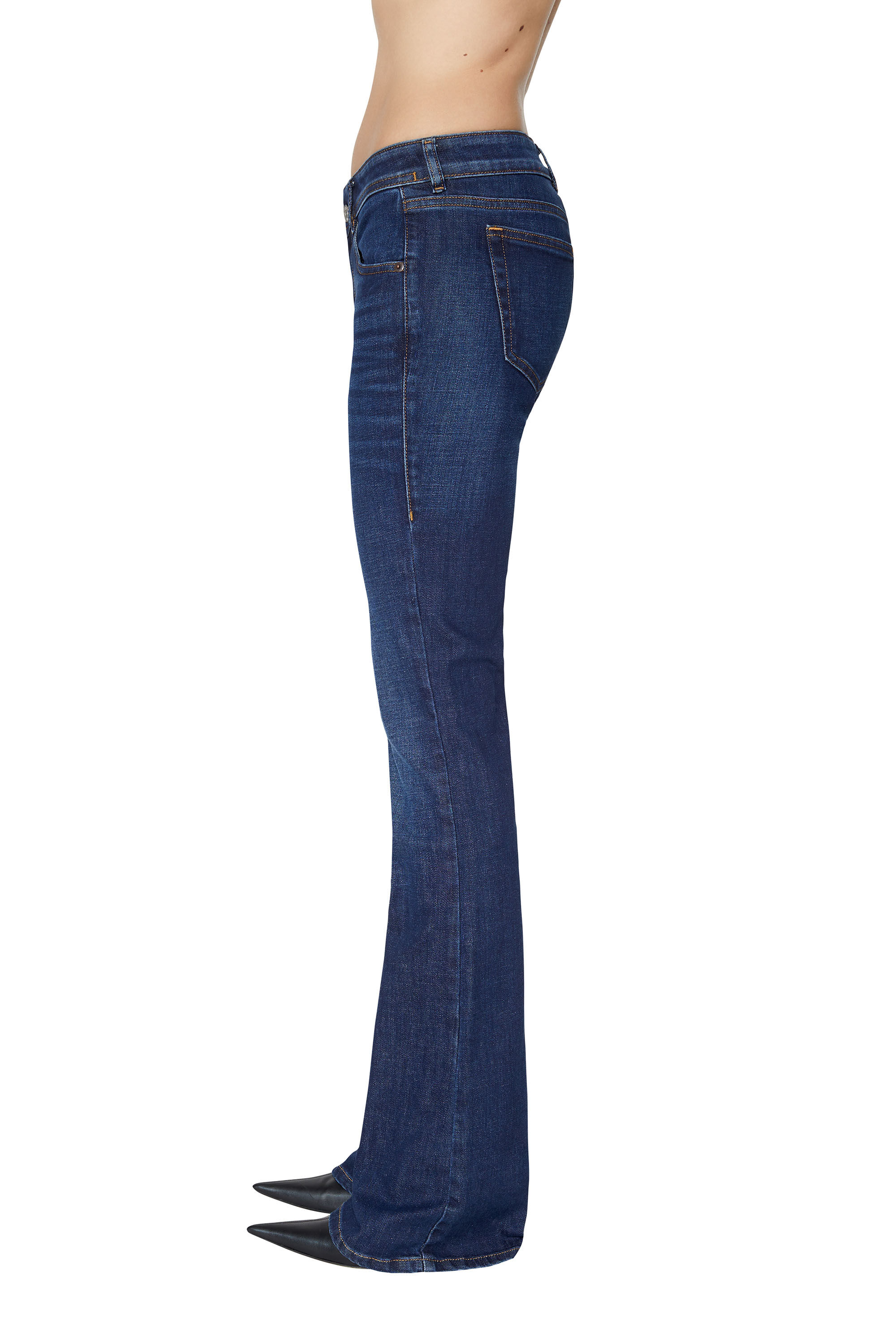 Diesel - Bootcut and Flare Jeans 1969 D-Ebbey 09B90, Blu Scuro - Image 5