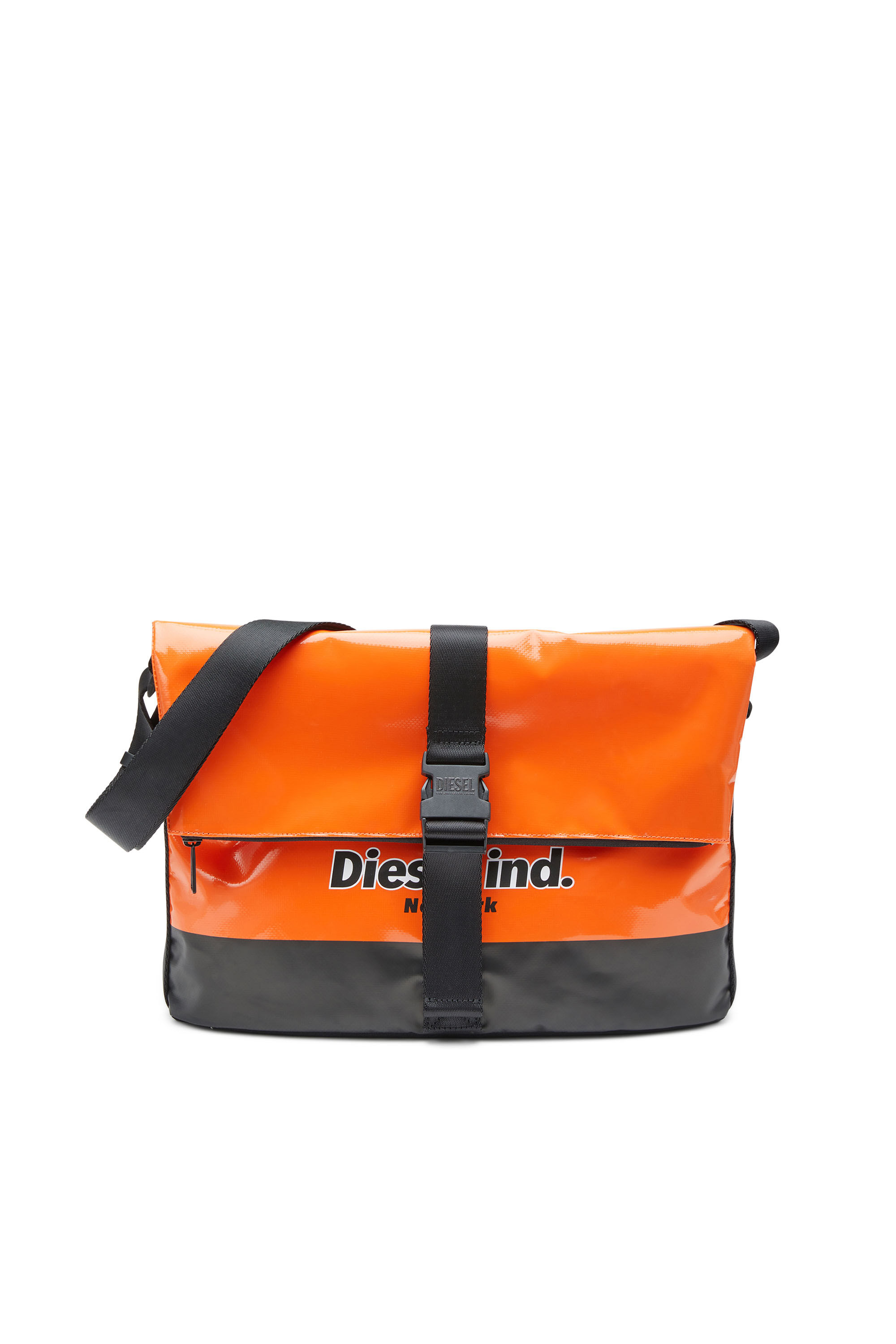 Diesel - TRAP/D SHOULDER BAG M, Arancione - Image 2