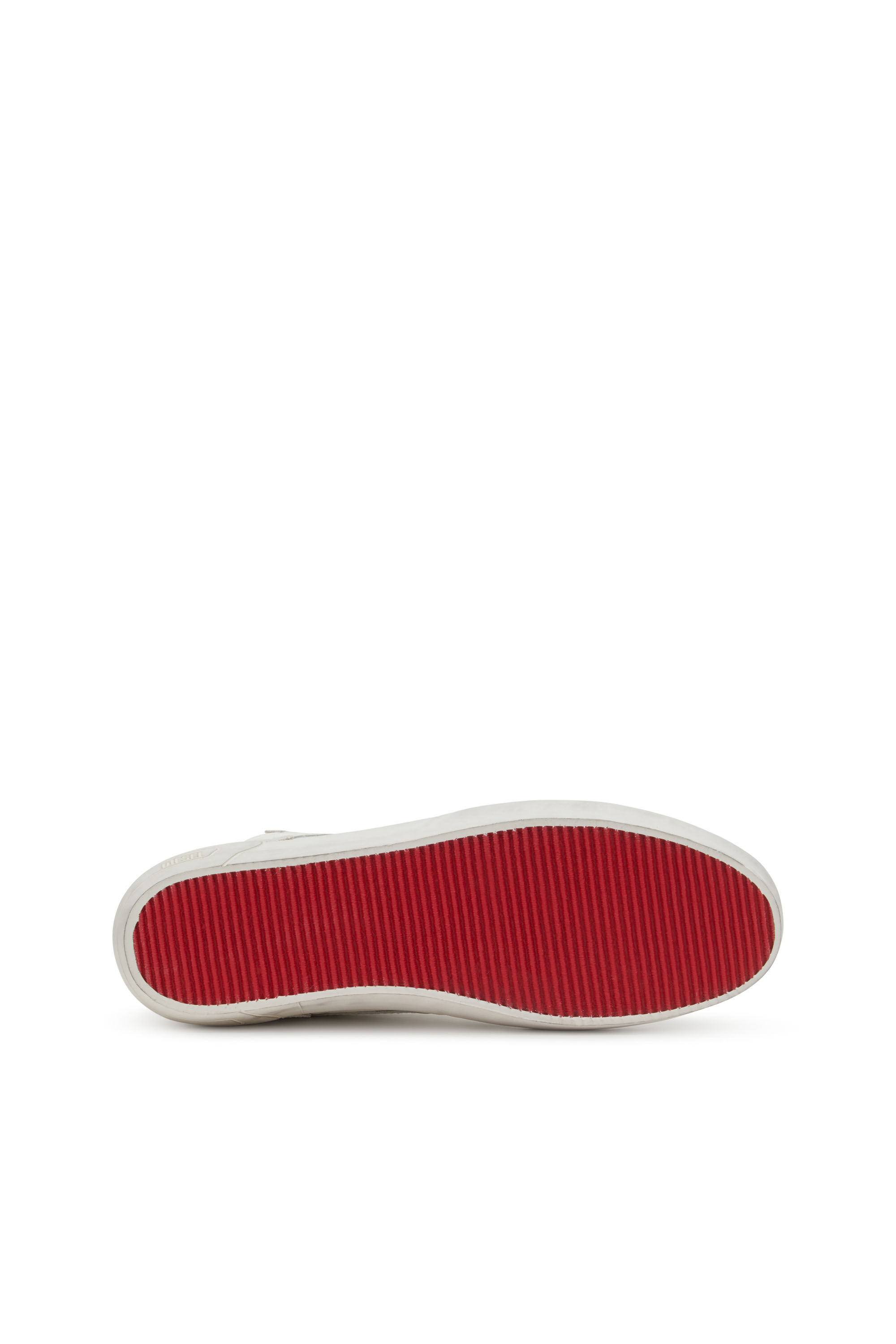 Diesel - S-LEROJI D-1 MID, S-Leroji D-Sneaker high-top in ripstop imbottito e suede Uomo in Bianco - 4