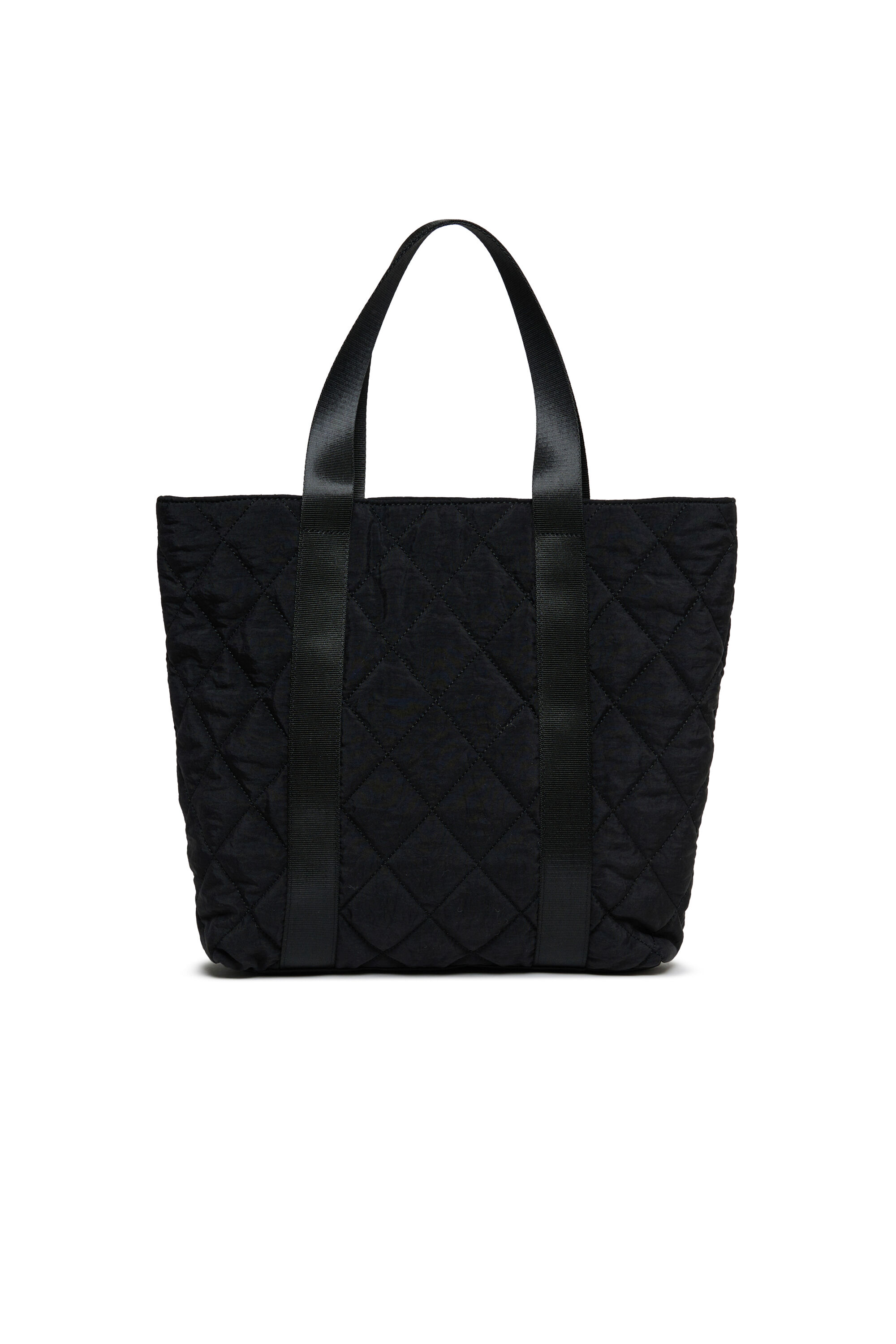 Diesel - WMONTY, WMONTY - Tote bag in nylon trapuntato Donna in Nero - 2