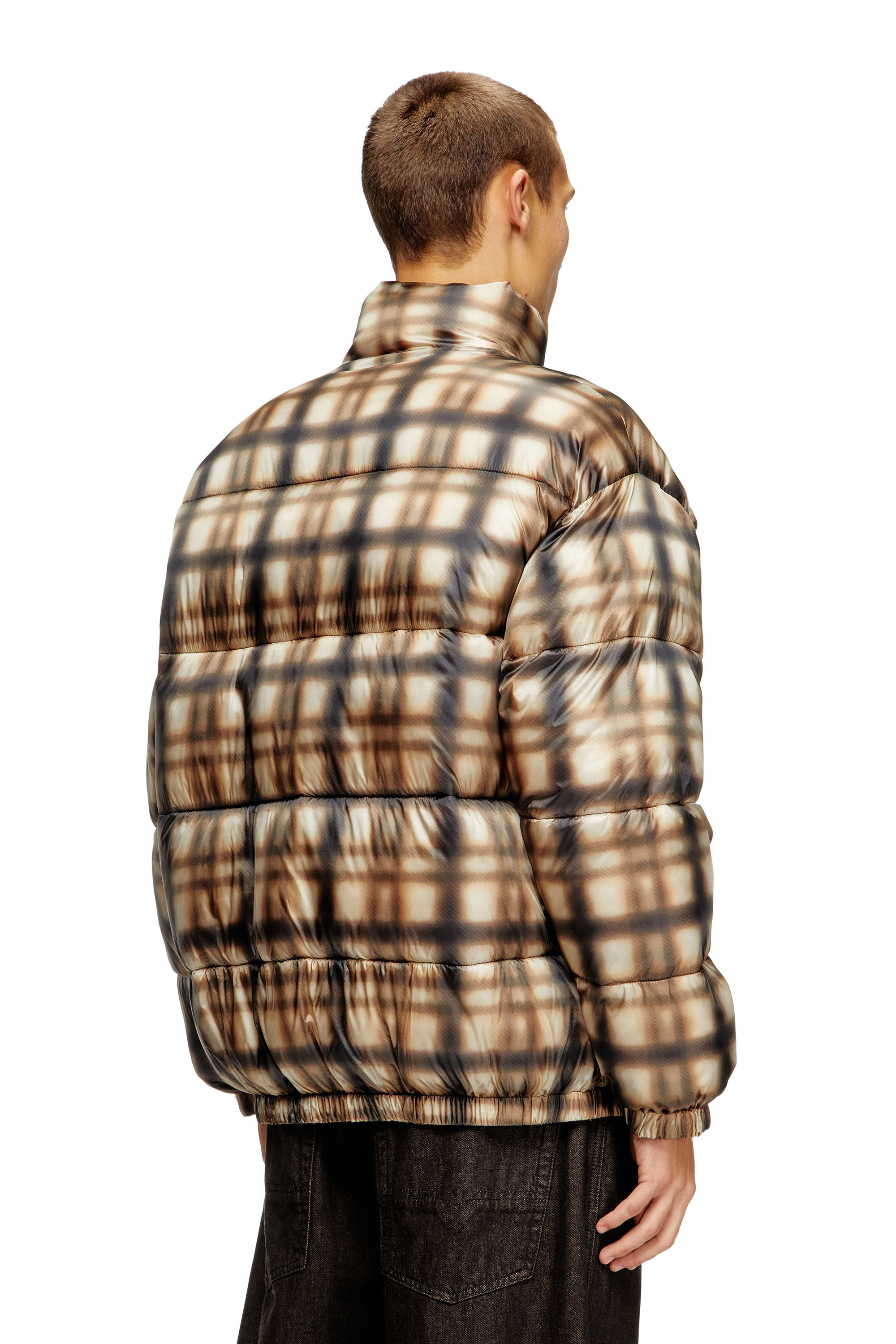 Diesel - W-BOURBON-ENBM, Giacca bomber reversibile imbottita Uomo in ToBeDefined - 4