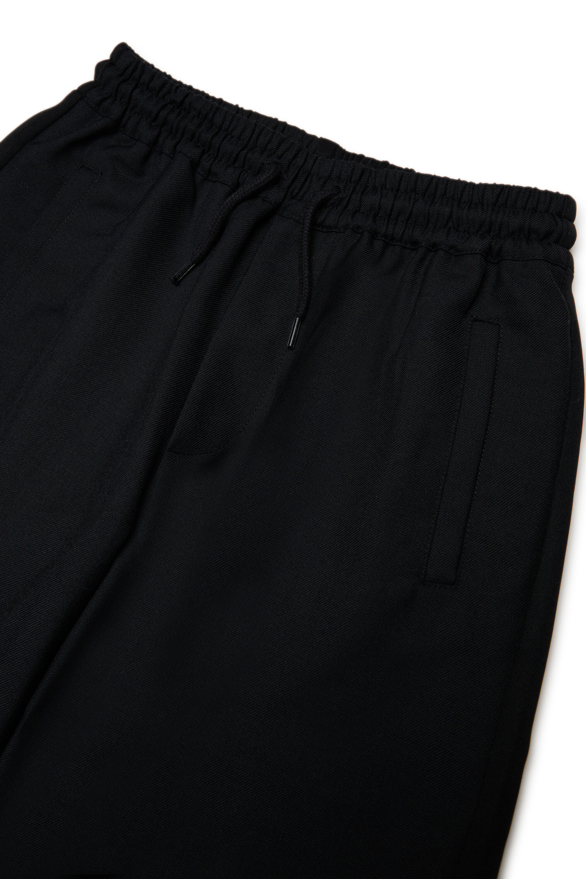 Diesel - PREBON, Pantaloni da tuta in misto lana Uomo in Nero - 3