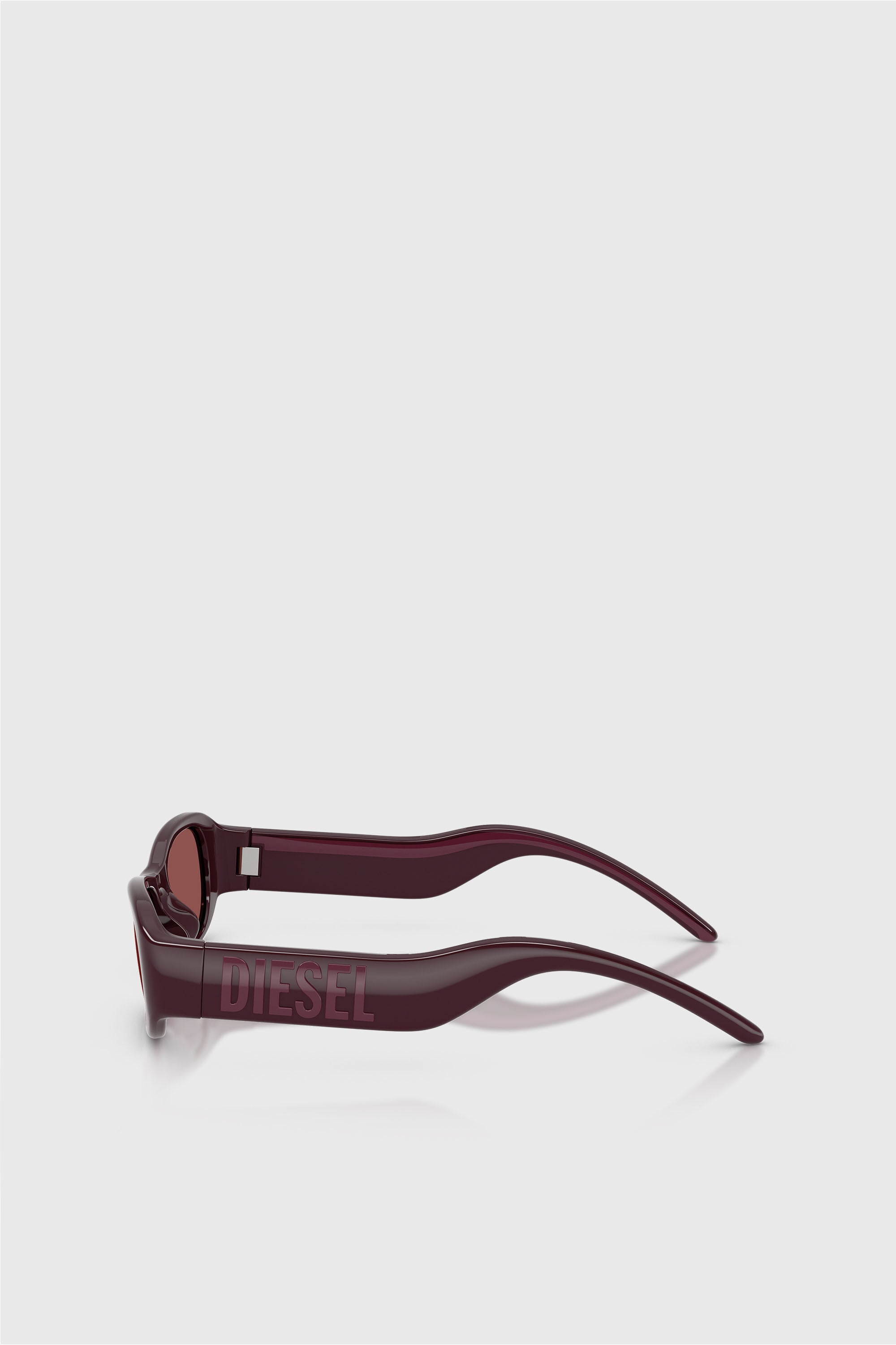 Diesel - 0DL3020U, Unisex's Pillow Sunglasses in Burgundy - 3