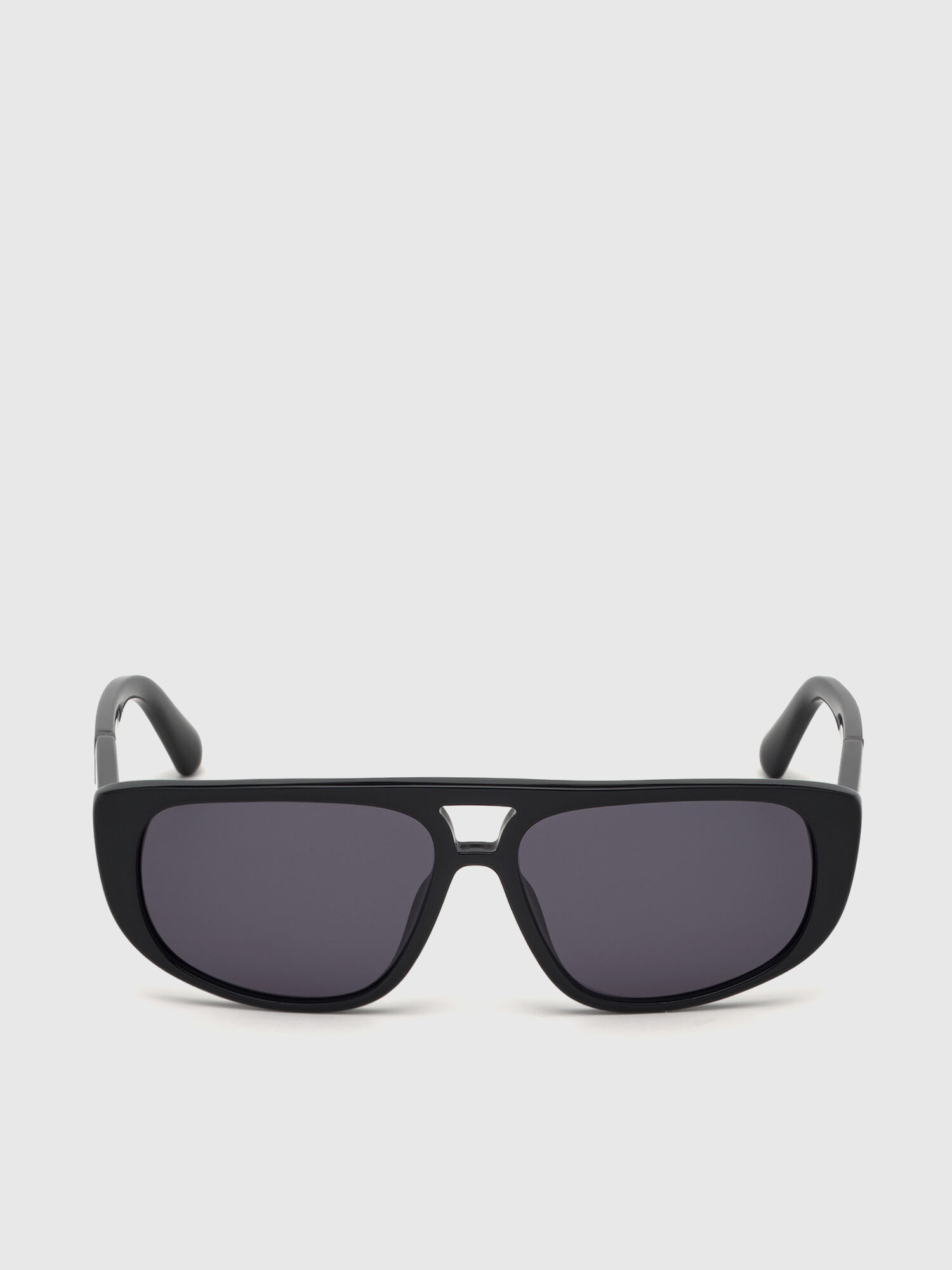 Diesel - DL0306, Occhiale da sole navigator unisex in acetato Unisex in Nero - 1