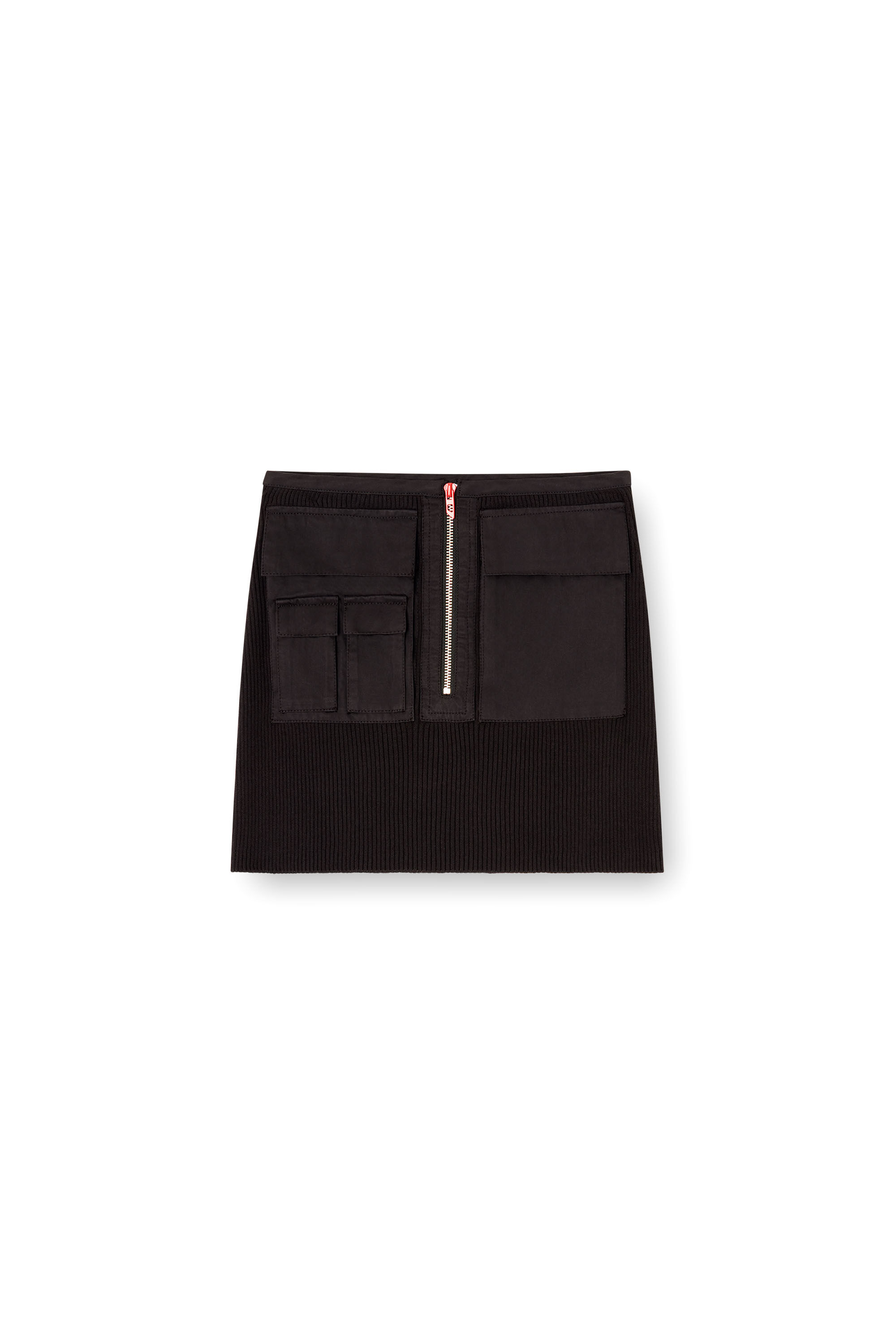 Diesel - M-MERYN-SHORT, Minigonna a costine con tasche cargo Donna in ToBeDefined - 2