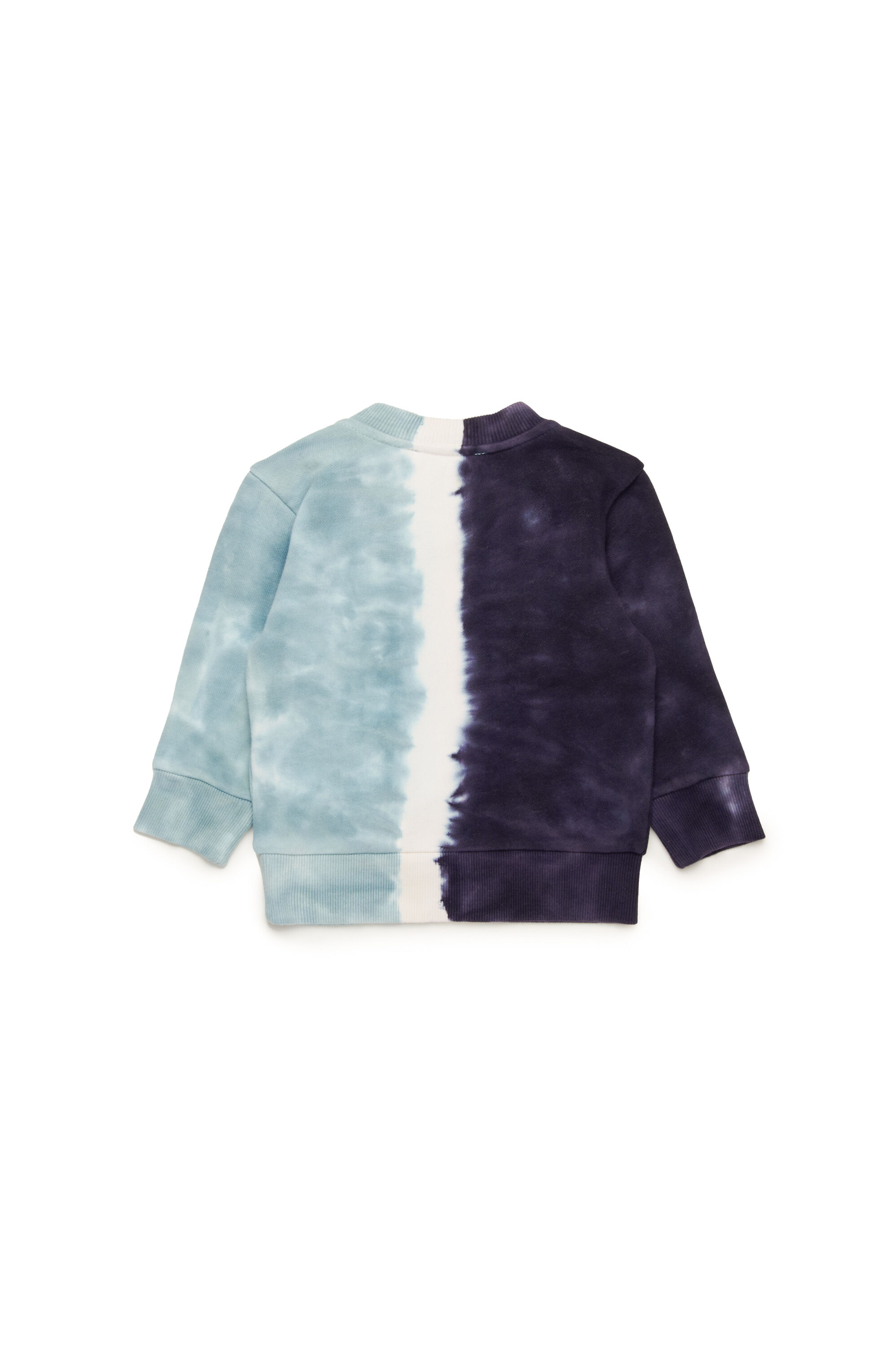 Diesel - SKITEB, Felpa tinta a immersione con logo dégradé Uomo in Blu - 2
